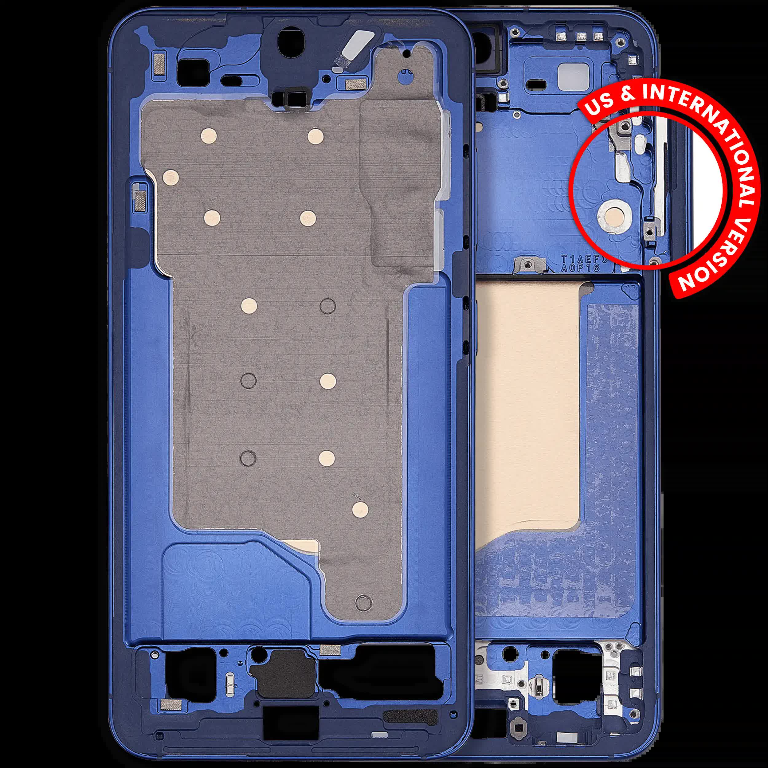Mittelrahmen für Samsung Galaxy S25 5G (US & International Version) (Navy)