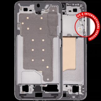 Mittelrahmen für Samsung Galaxy S25 5G (US & International Version) (Silver Shadow)