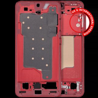 Mittelrahmen für Samsung Galaxy S25 5G (US & International Version) (Coral Red)