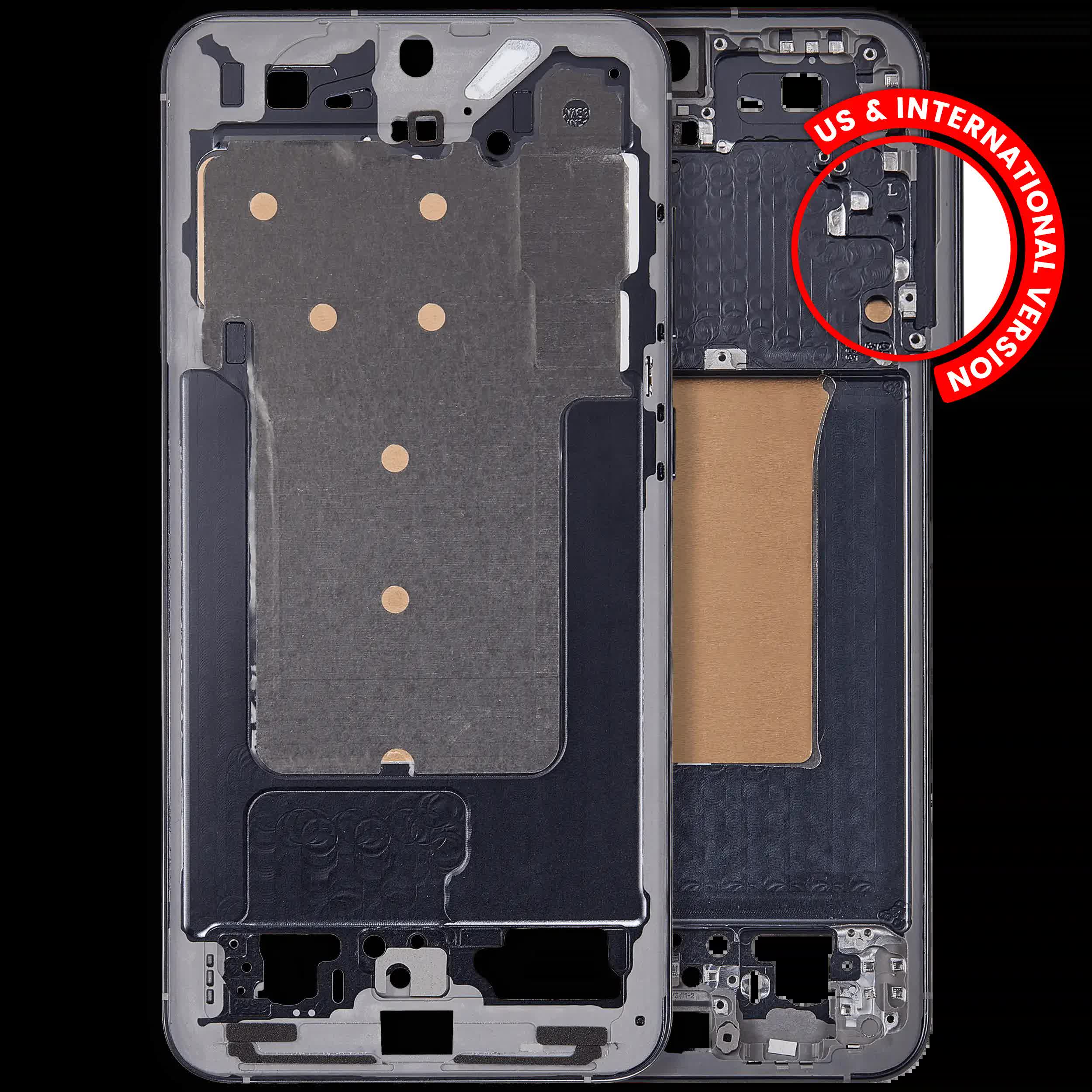 Mittelrahmen für Samsung Galaxy S25 Plus 5G (US & International Version) (Blue Black)