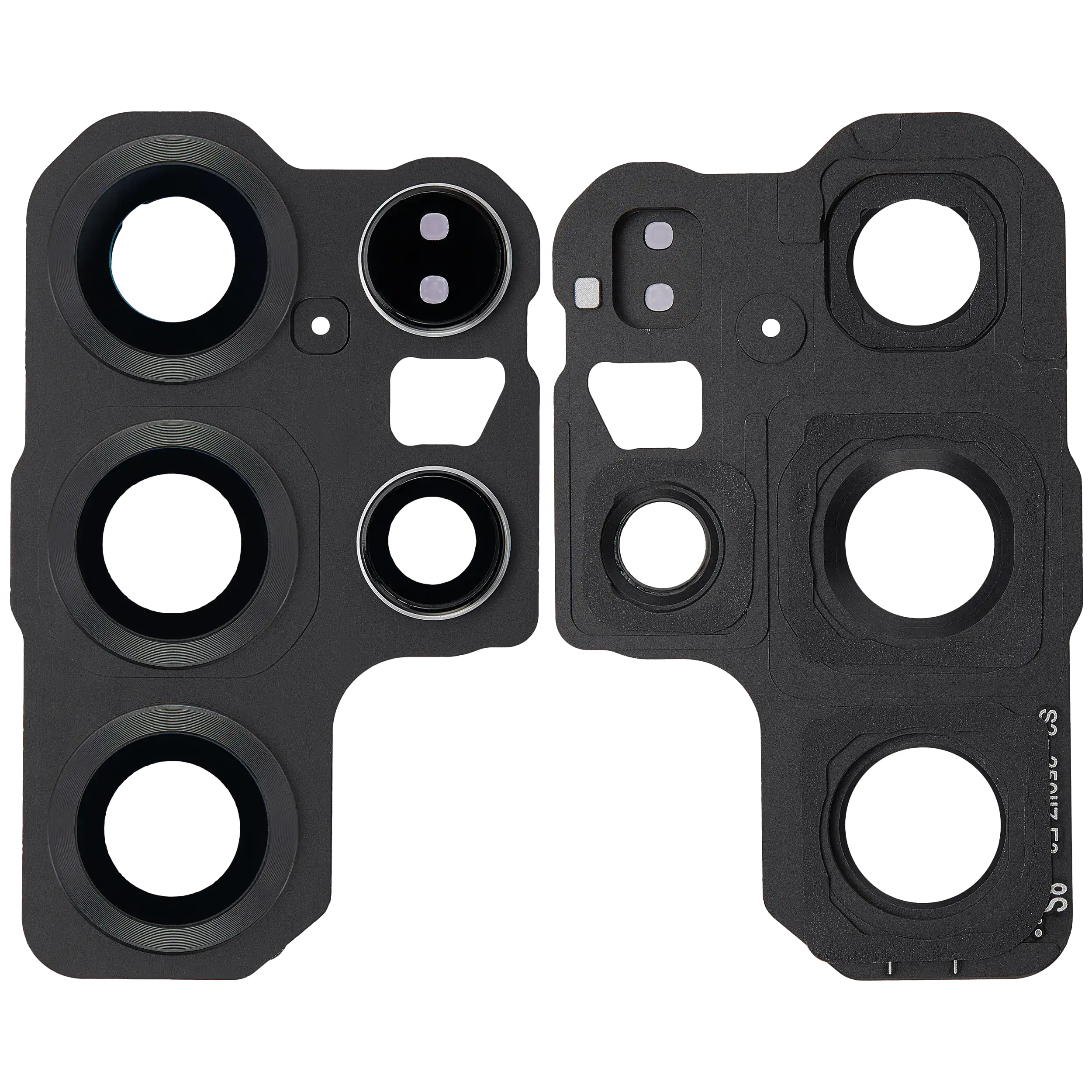 Rückkamera-Glas mit Abdeckung Blendenring für Samsung Galaxy S25 Ultra 5G (Titanium Jet Black) – Bild 2