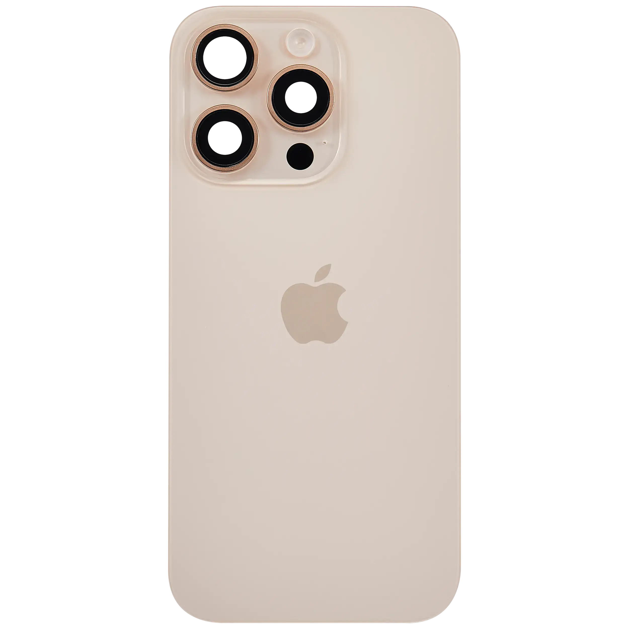 Rückglas mit MagSafe Magnet & NFC & Taschenlampen-Flexkabel für iPhone 16 Pro (Service Pack) (Desert Titanium) – Bild 3
