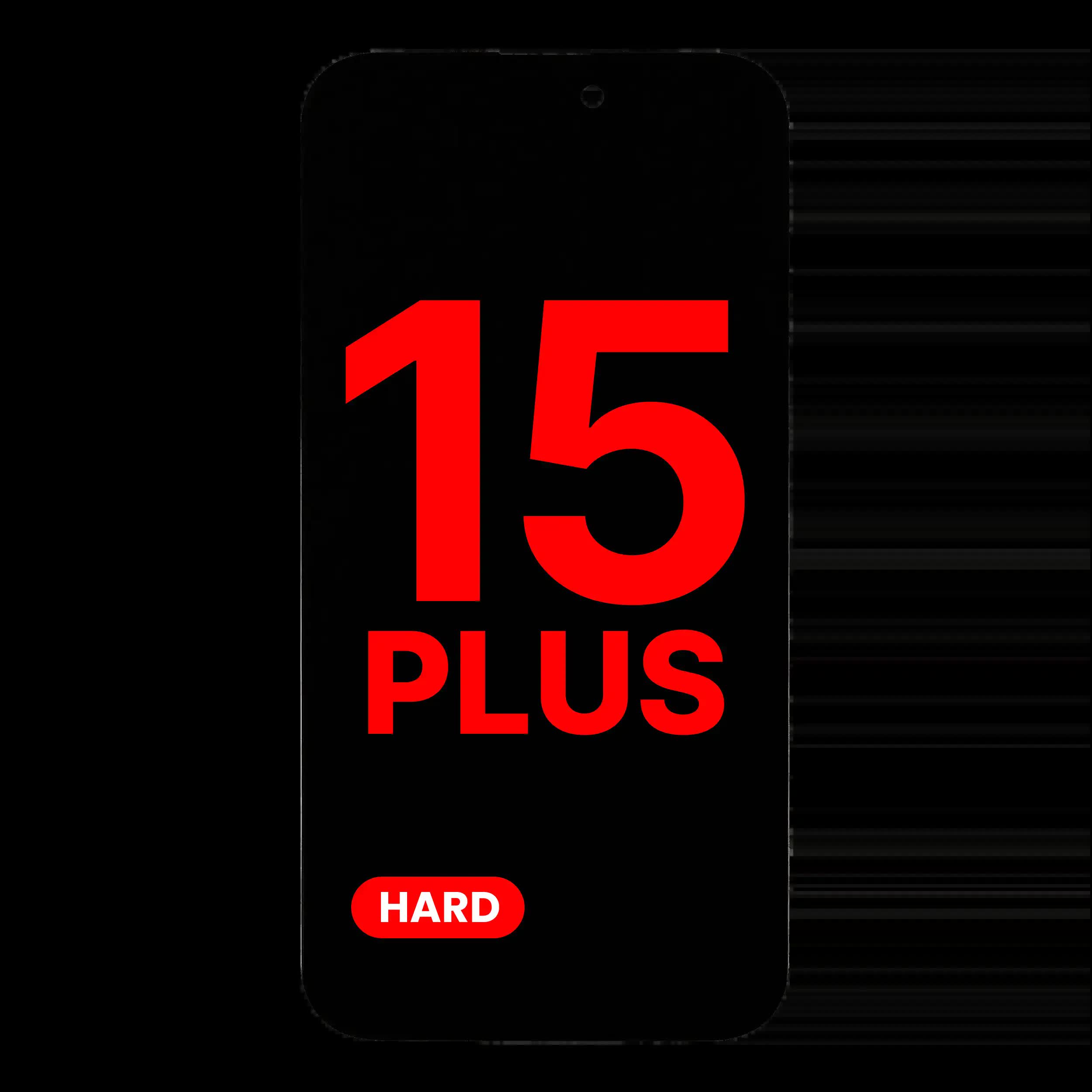 OLED Display für iPhone 15 Plus (Aftermarket Plus: Hard)