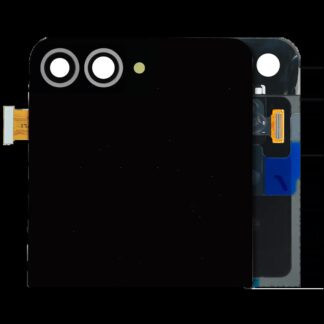 Outer OLED Display für Samsung Galaxy Z Flip 6 5G (US & International) (ausgebautes Originalteil: Grade A/B) (Silver Shadow)