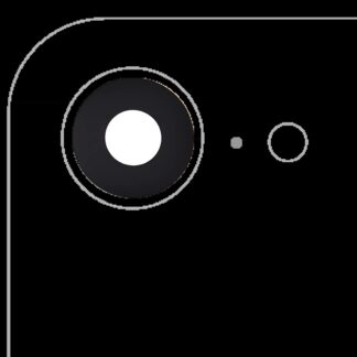 Rückkamera-Glas (nur Glas) mit Klebefolie für iPhone 16e / 17e (Premium) (Real Sapphire)