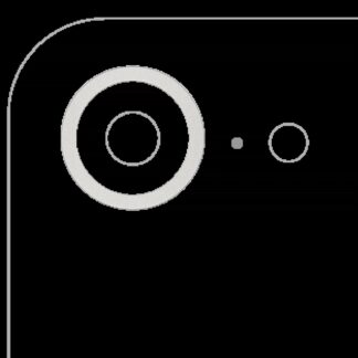 Rückkamera-Blendenring einzeln für iPhone 16e / 17e (White (Weiß))
