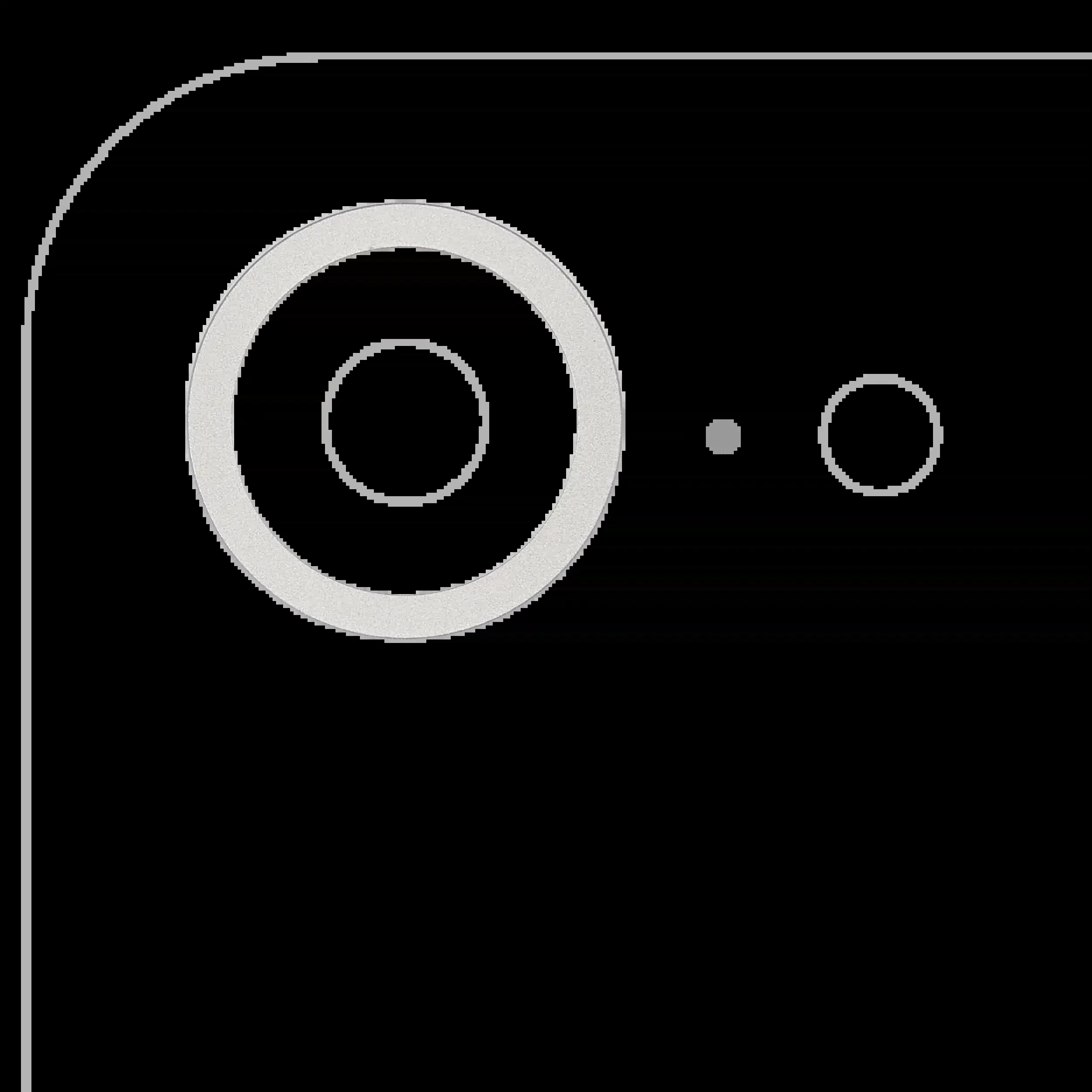 Rückkamera-Blendenring einzeln für iPhone 16e / 17e (White (Weiß))