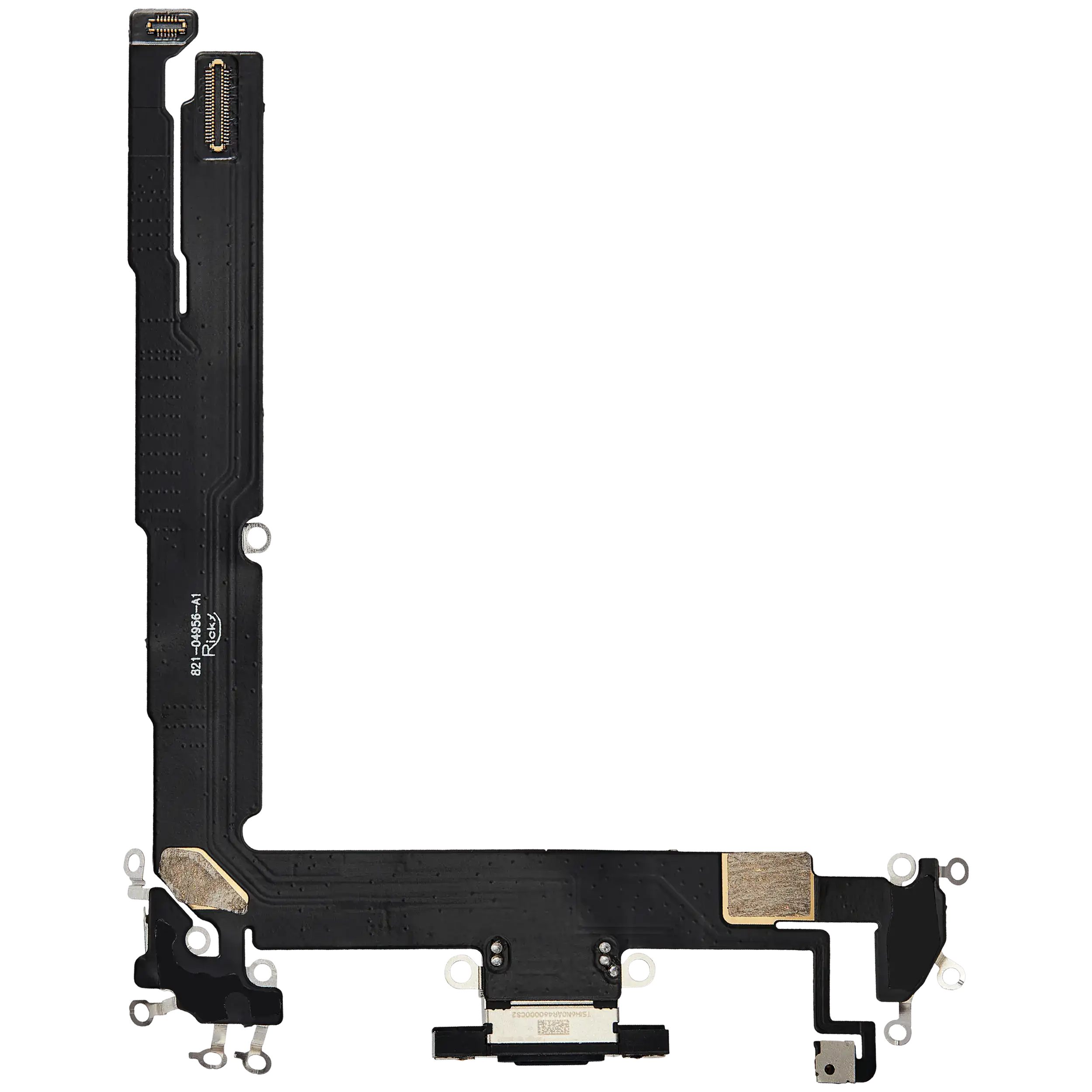 Ladebuchse Flexkabel für iPhone 16 Plus (Aftermarket Plus) (Black (Schwarz)) – Bild 3