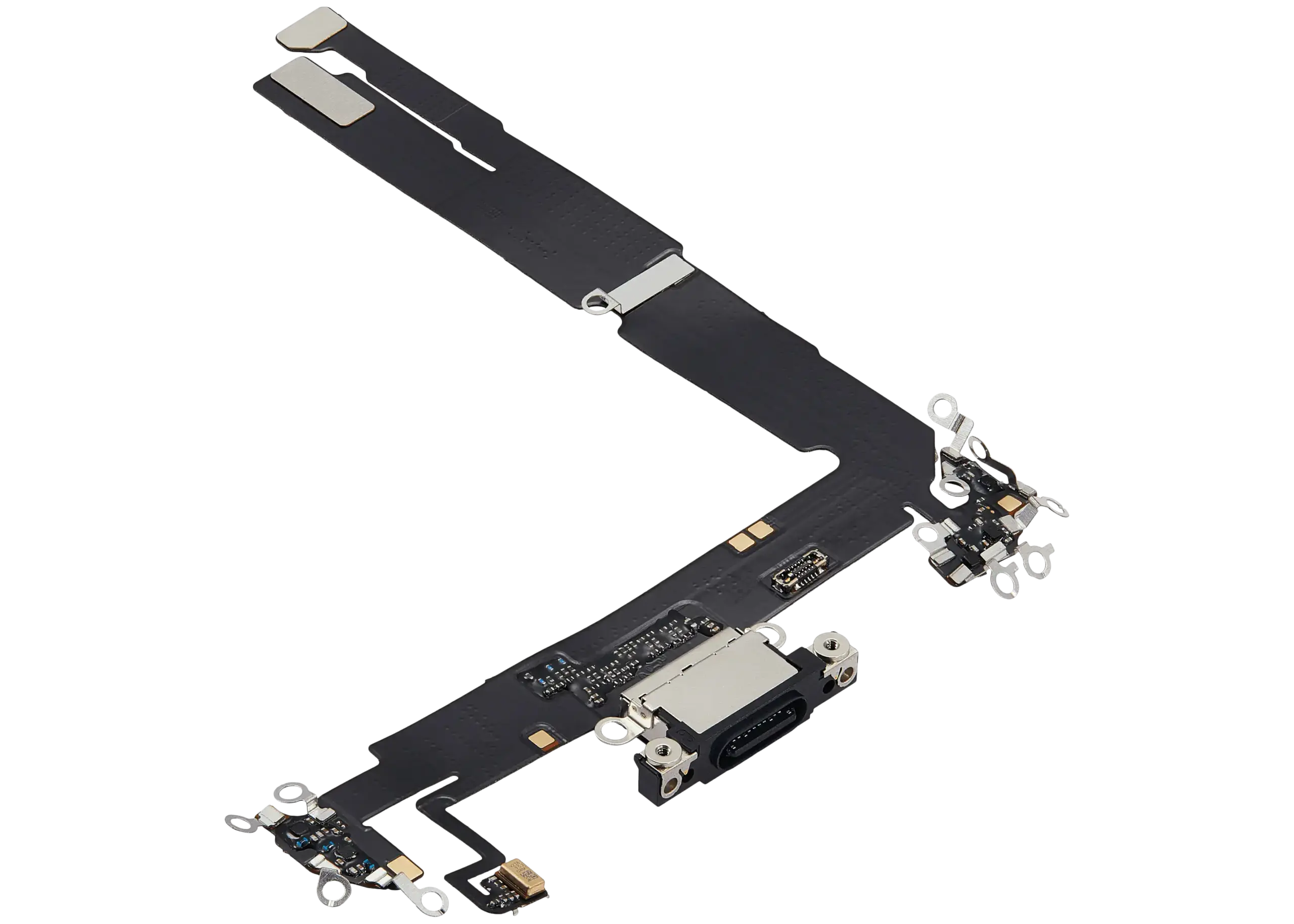 Ladebuchse Flexkabel für iPhone 16 Plus (Aftermarket Plus) (Black (Schwarz)) – Bild 4