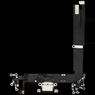 Ladebuchse Flexkabel für iPhone 16 Plus (Aftermarket Plus) (Black (Schwarz))