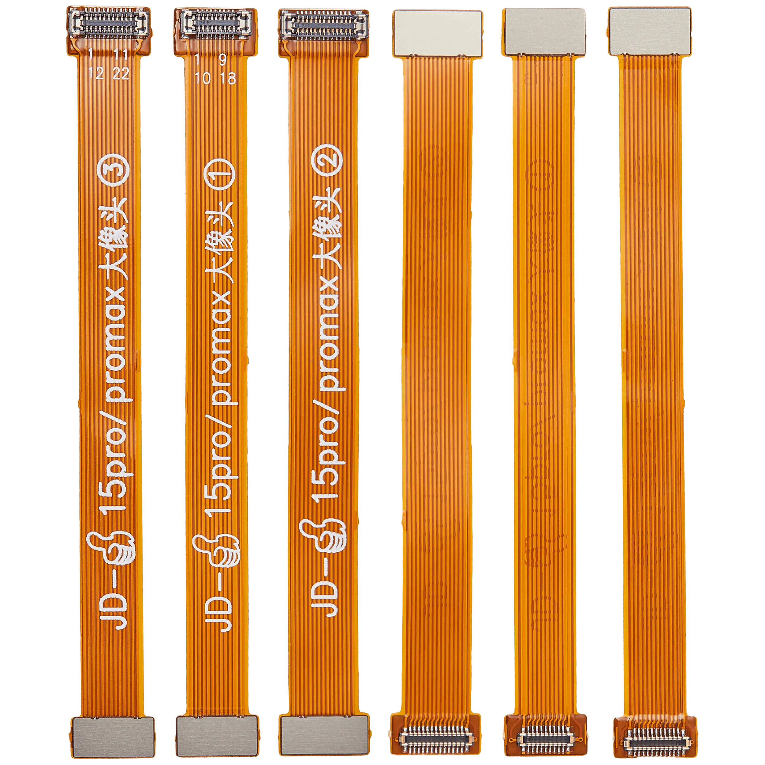 Tester Kabel (Rückkamera) für iPhone 15 Pro / 15 Pro Max (3-teiliges Set) – Bild 2