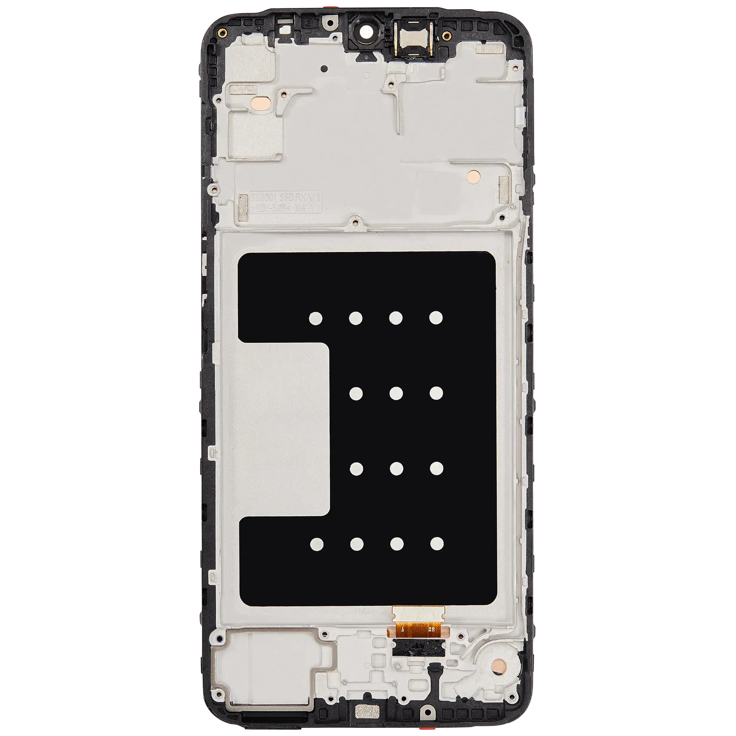 OLED Display mit Rahmen für Samsung Galaxy A16 5G (A166P / 2024) (International Dual SIM) (professionell aufgearbeitet) – Bild 4