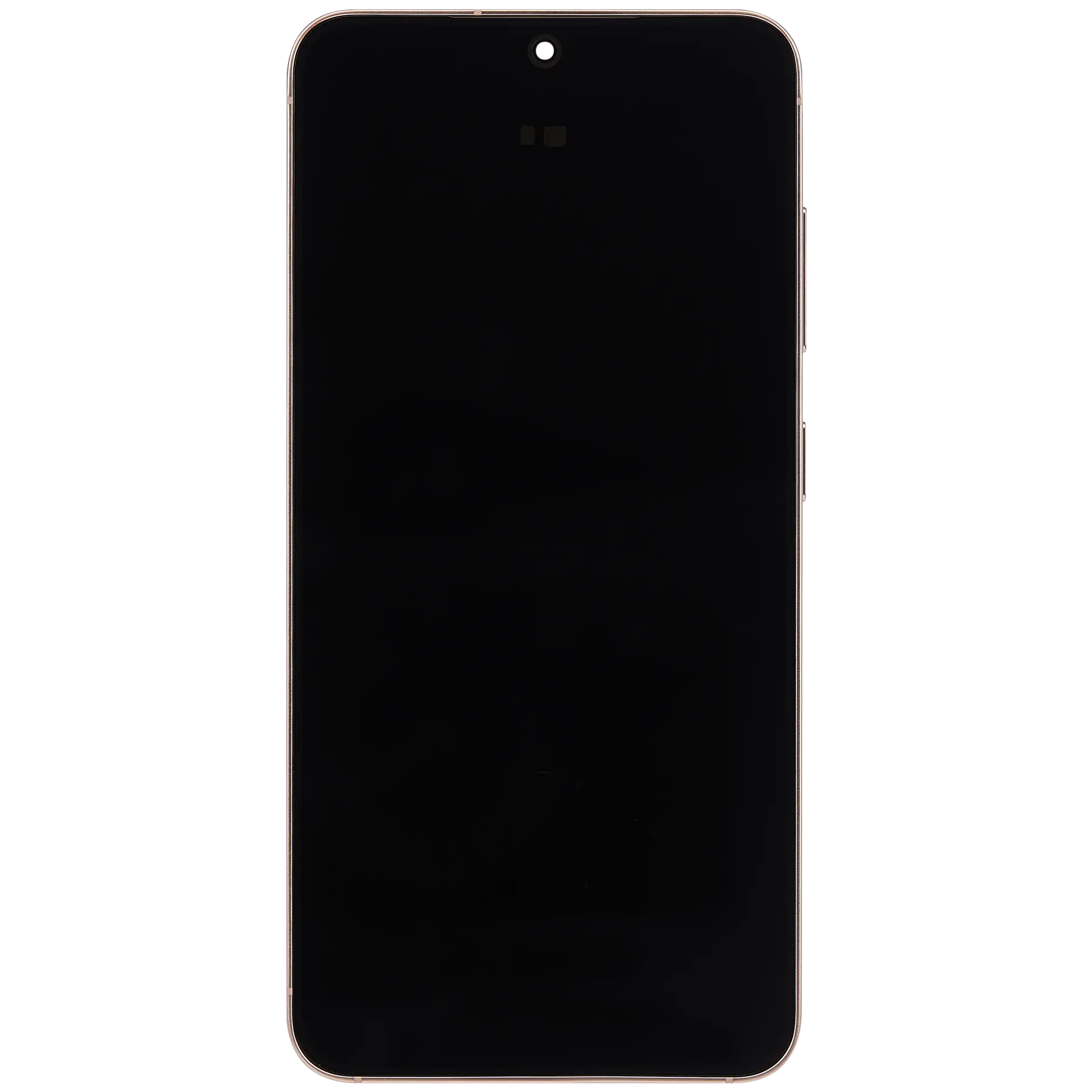 OLED Display mit Rahmen für Samsung Galaxy S25 5G (US & International) (professionell aufgearbeitet) (Pink Gold) – Bild 3