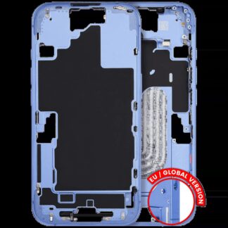Mittelrahmen mit Kleinteilen für iPhone 16 (EU / globale Version) (ausgebautes Originalteil: Grade A) (Ultramarine)