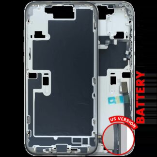 Rückgehäuse mit Akku für iPhone 16 Pro Max (US-Version) (Original) (Natural Titanium)