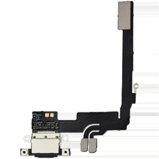 Ladebuchse Flexkabel mit Platine für iPhone 16 Pro (Original) (Black Titanium)