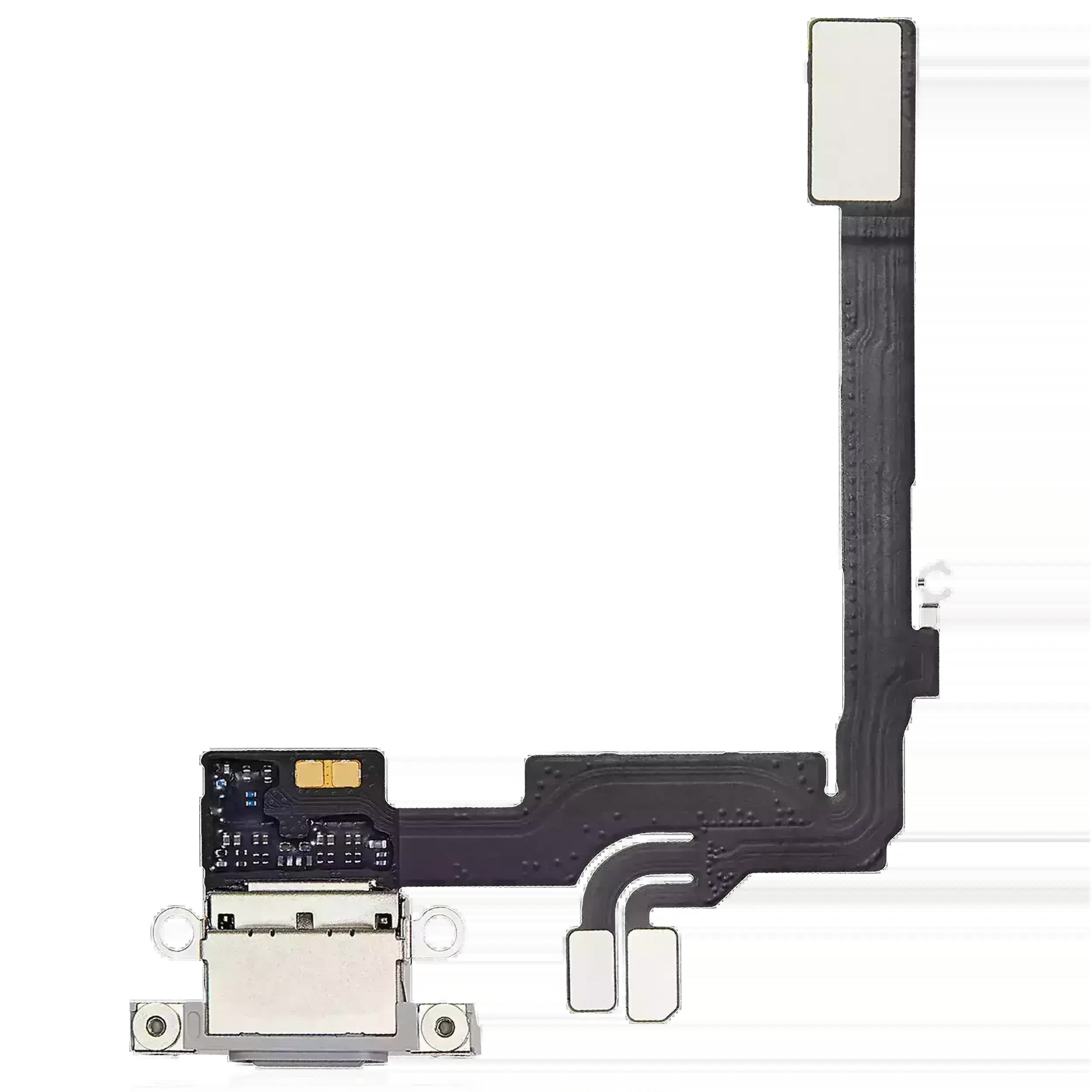 Ladebuchse Flexkabel mit Platine für iPhone 16 Pro (Original) (White Titanium)