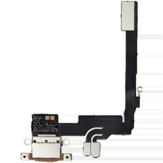 Ladebuchse Flexkabel mit Platine für iPhone 16 Pro (Original) (Desert Titanium)