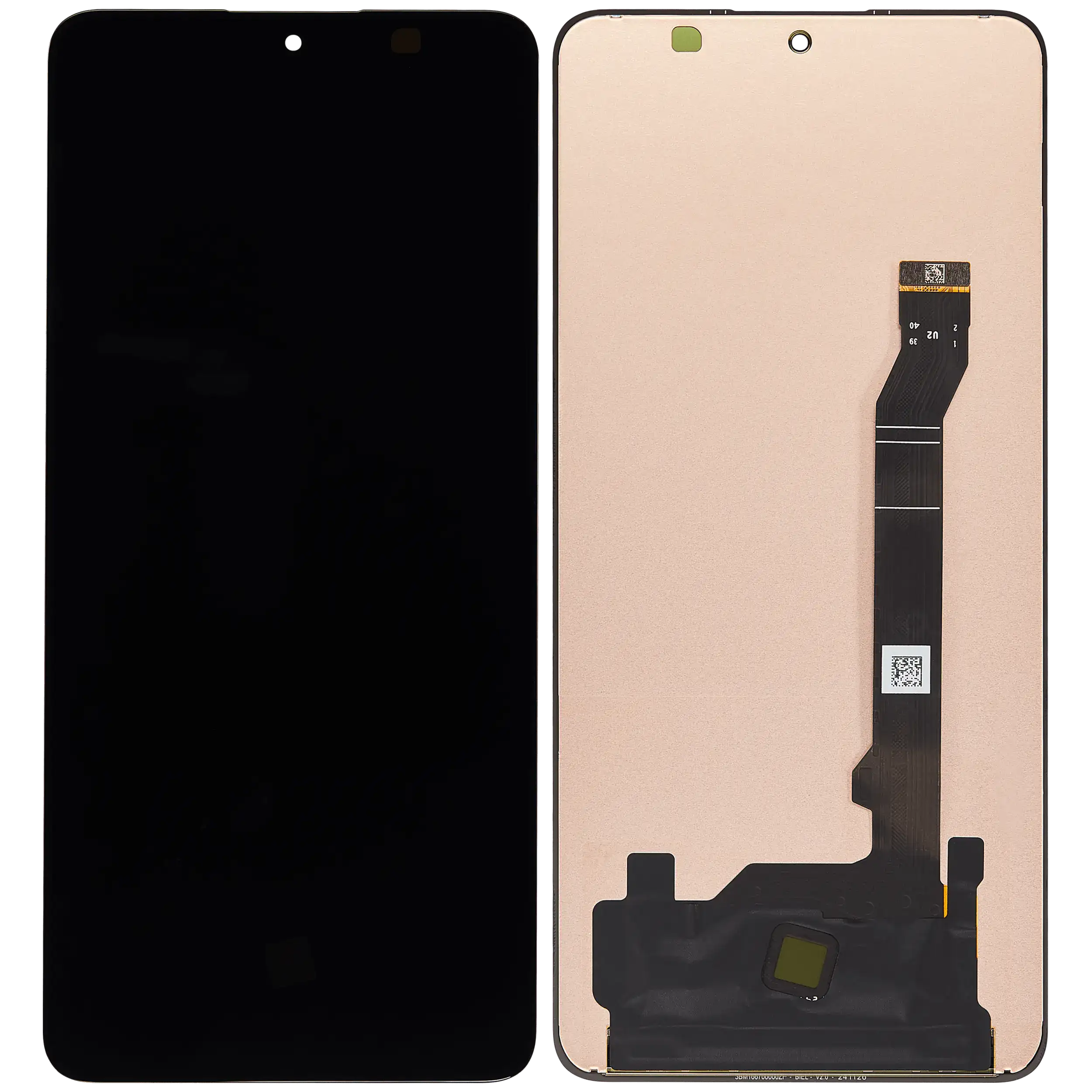 OLED Display ohne Rahmen für Xiaomi Redmi Turbo 4 / Xiaomi Poco X7 Pro (professionell aufgearbeitet) – Bild 2