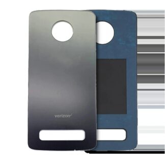 Rückdeckelglas für Motorola Moto Z4 (XT1980-3 / 2019) (Verizon) (Original) (White (Weiß))