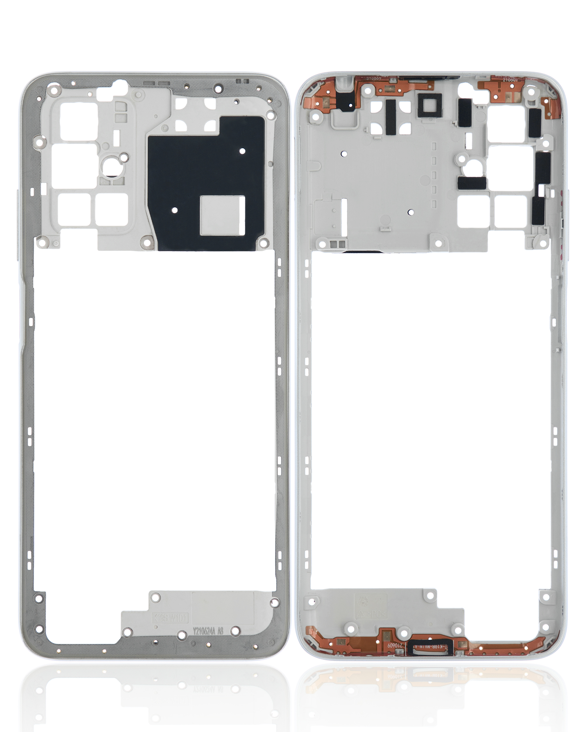 Mittelrahmen für Xiaomi Redmi 10 (Pebble White) – Bild 2