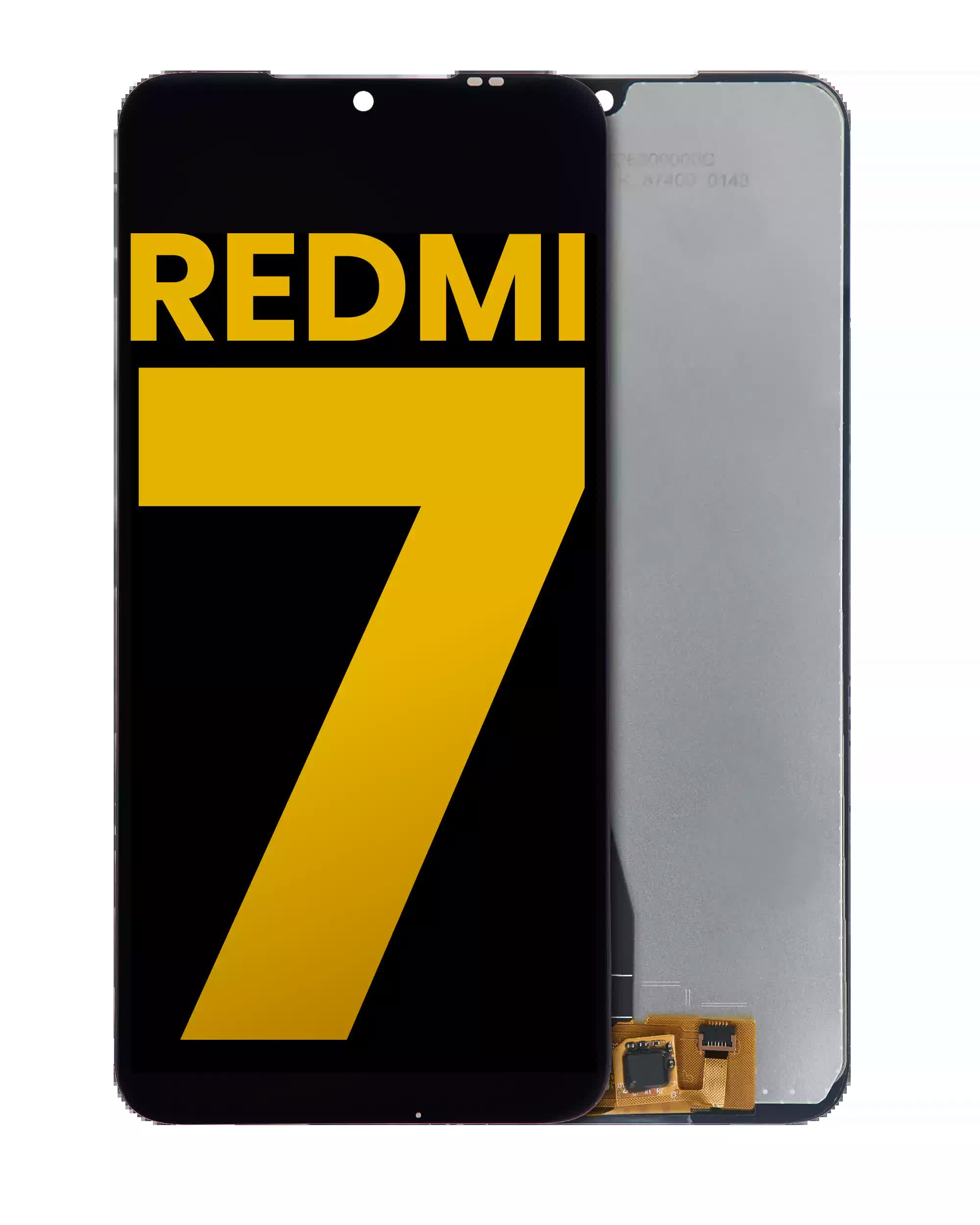 LCD Display ohne Rahmen für Xiaomi Redmi 7 (professionell aufgearbeitet)