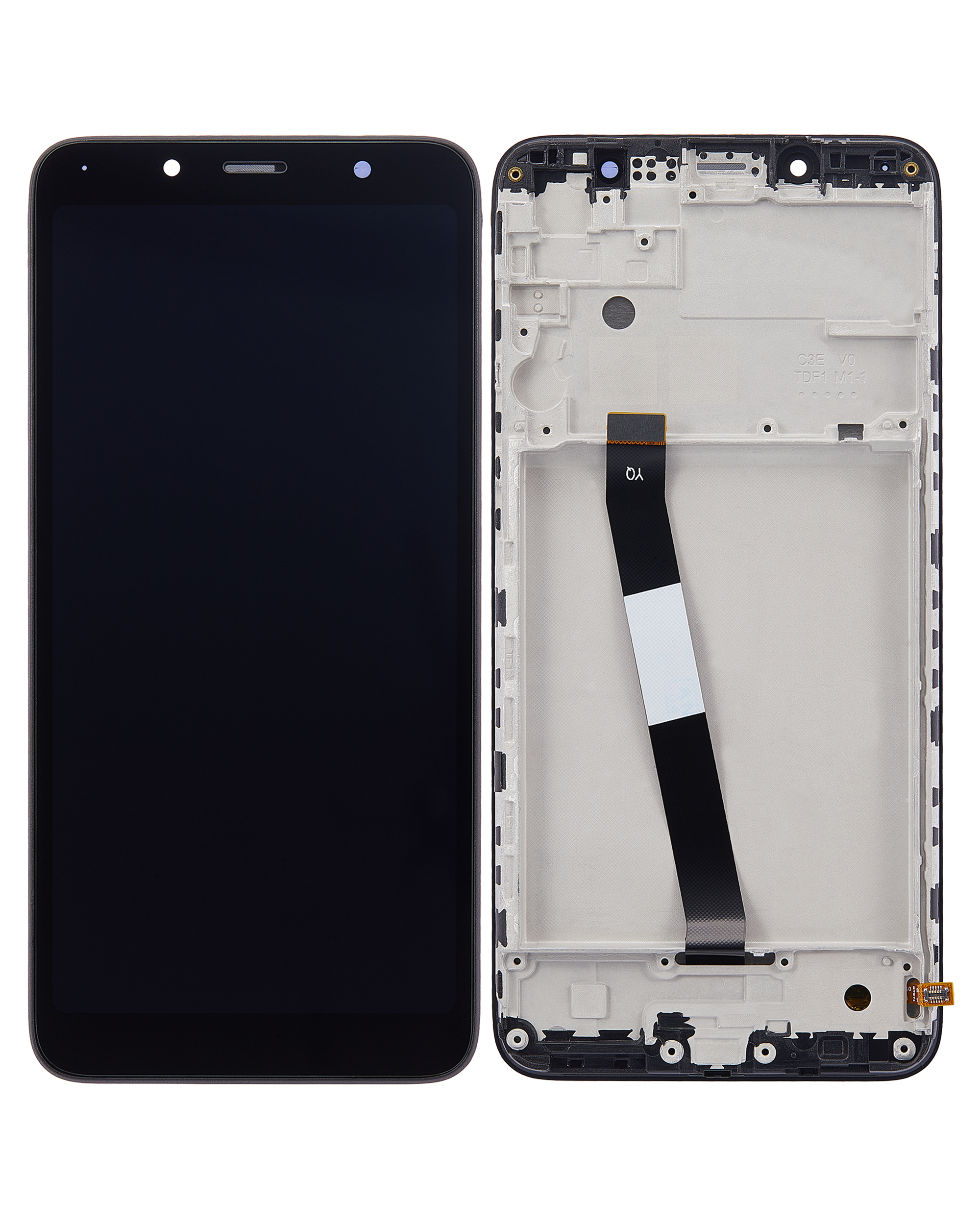 LCD Display mit Rahmen für Xiaomi Redmi 7A (professionell aufgearbeitet) – Bild 2