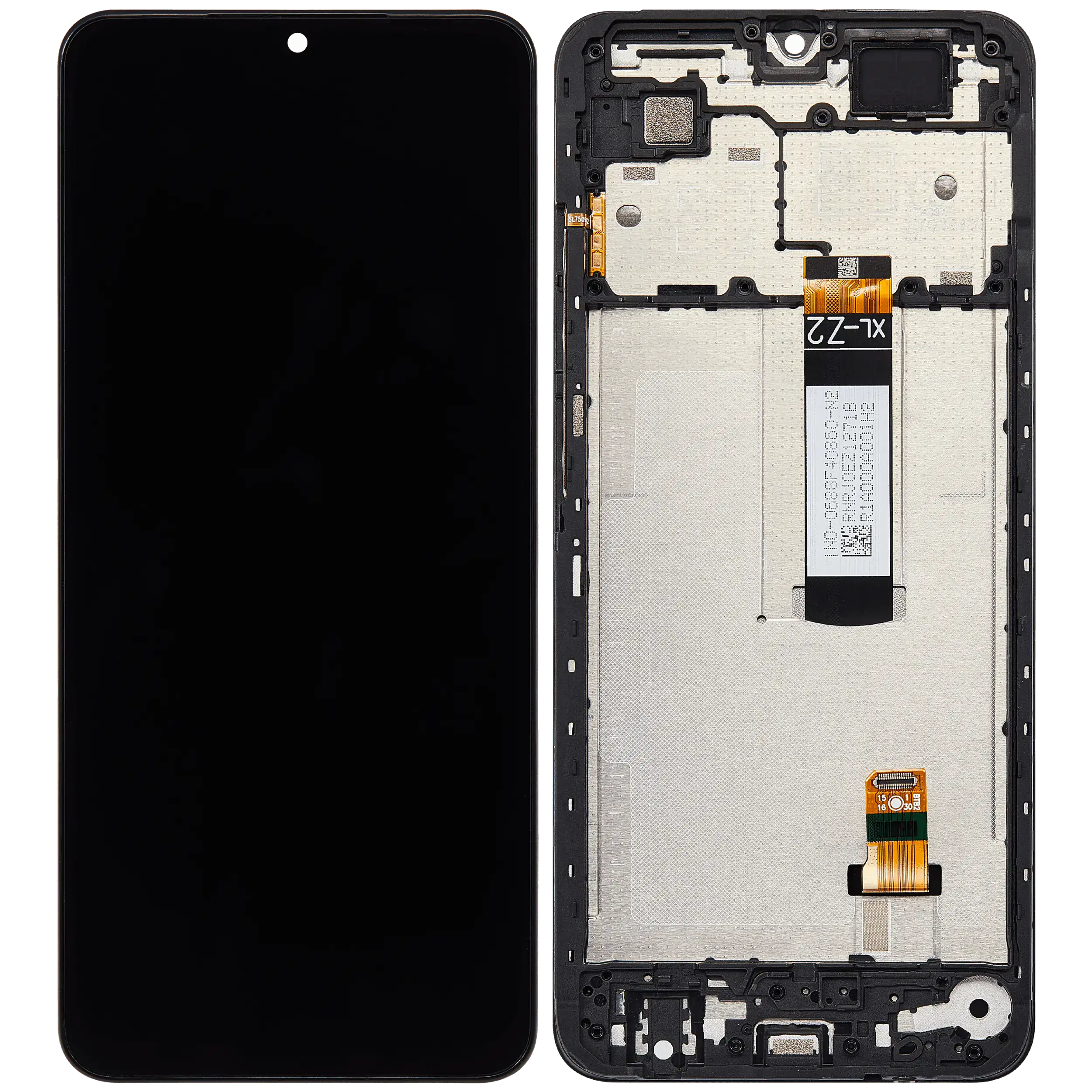 LCD Display mit Rahmen für Xiaomi Redmi A5 4G / Xiaomi Poco C71 (professionell aufgearbeitet) – Bild 2