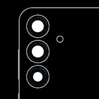 Rückkamera-Glas (nur Glas) mit Klebefolie für Samsung Galaxy S25 5G (3-teiliges Set)
