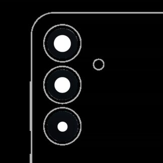 Rückkamera-Glas (nur Glas) mit Klebefolie für Samsung Galaxy S25 Plus 5G (3-teiliges Set)