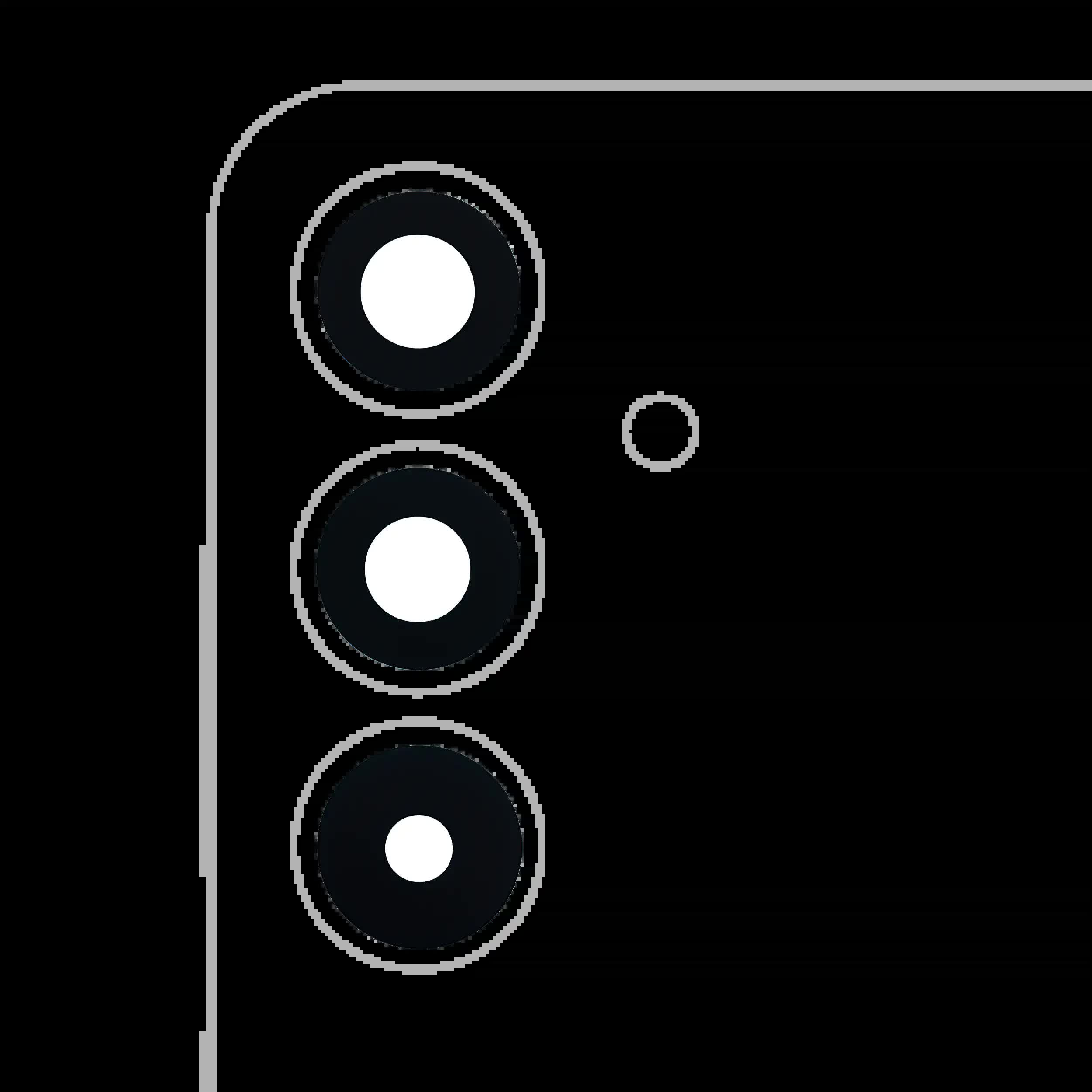 Rückkamera-Glas (nur Glas) mit Klebefolie für Samsung Galaxy S25 Plus 5G (3-teiliges Set)