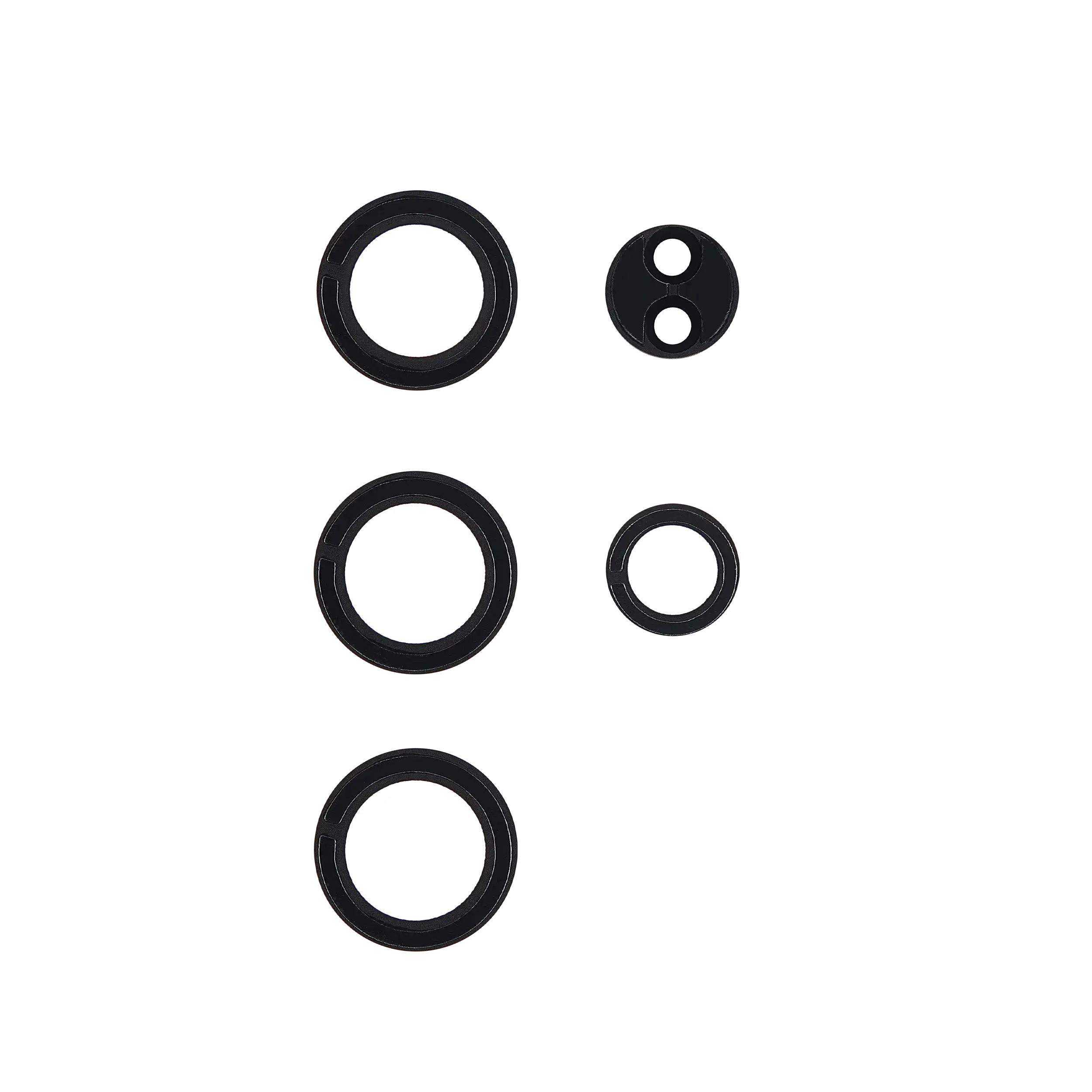 Rückkamera-Glas (nur Glas) mit Klebefolie für Samsung Galaxy S25 Ultra 5G (4-teiliges Set) – Bild 3