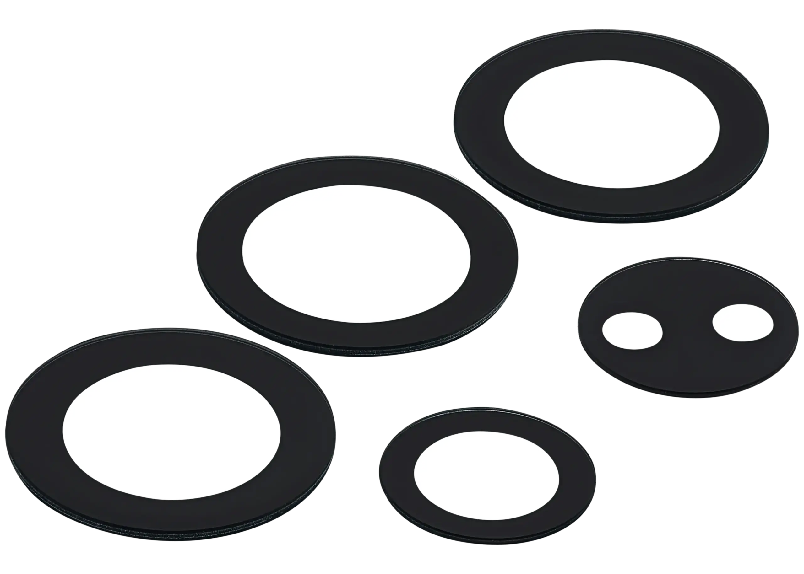 Rückkamera-Glas (nur Glas) mit Klebefolie für Samsung Galaxy S25 Ultra 5G (4-teiliges Set) – Bild 4