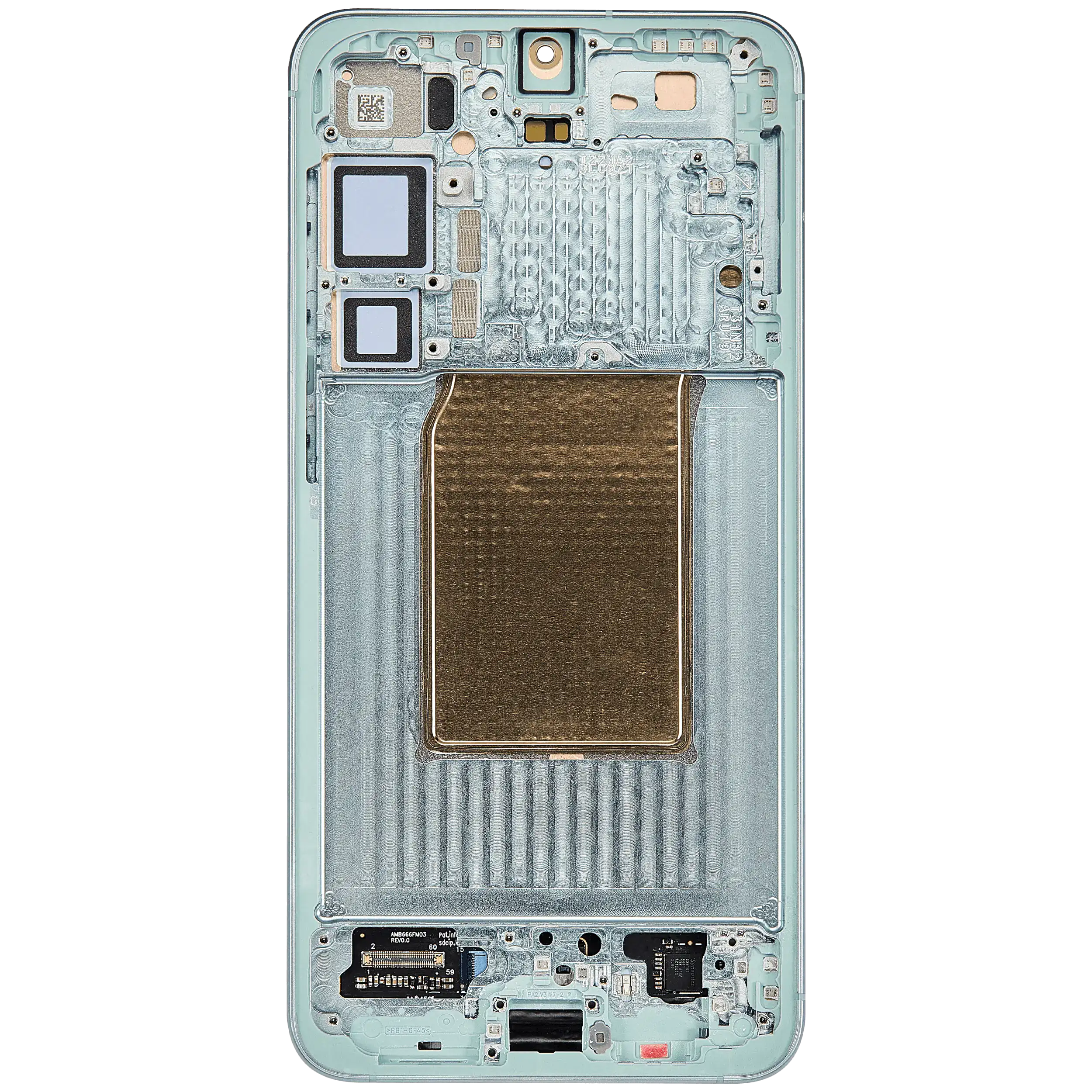 OLED Display mit Rahmen für Samsung Galaxy S25 Plus 5G (US & International Version) (Service Pack) (Mint) – Bild 4