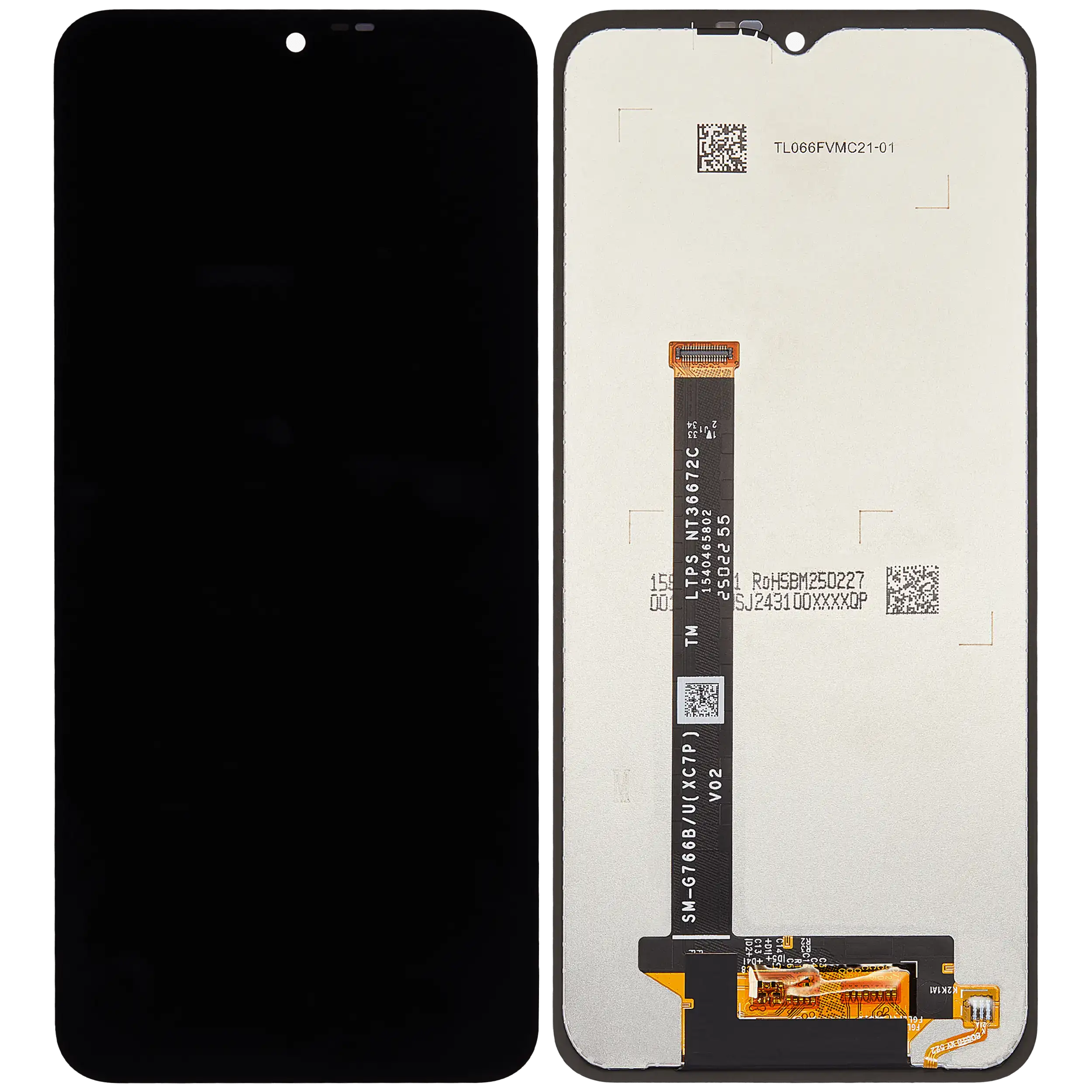 LCD Display ohne Rahmen für Samsung Galaxy XCover7 Pro 5G (G766B / G766U) (professionell aufgearbeitet) – Bild 2