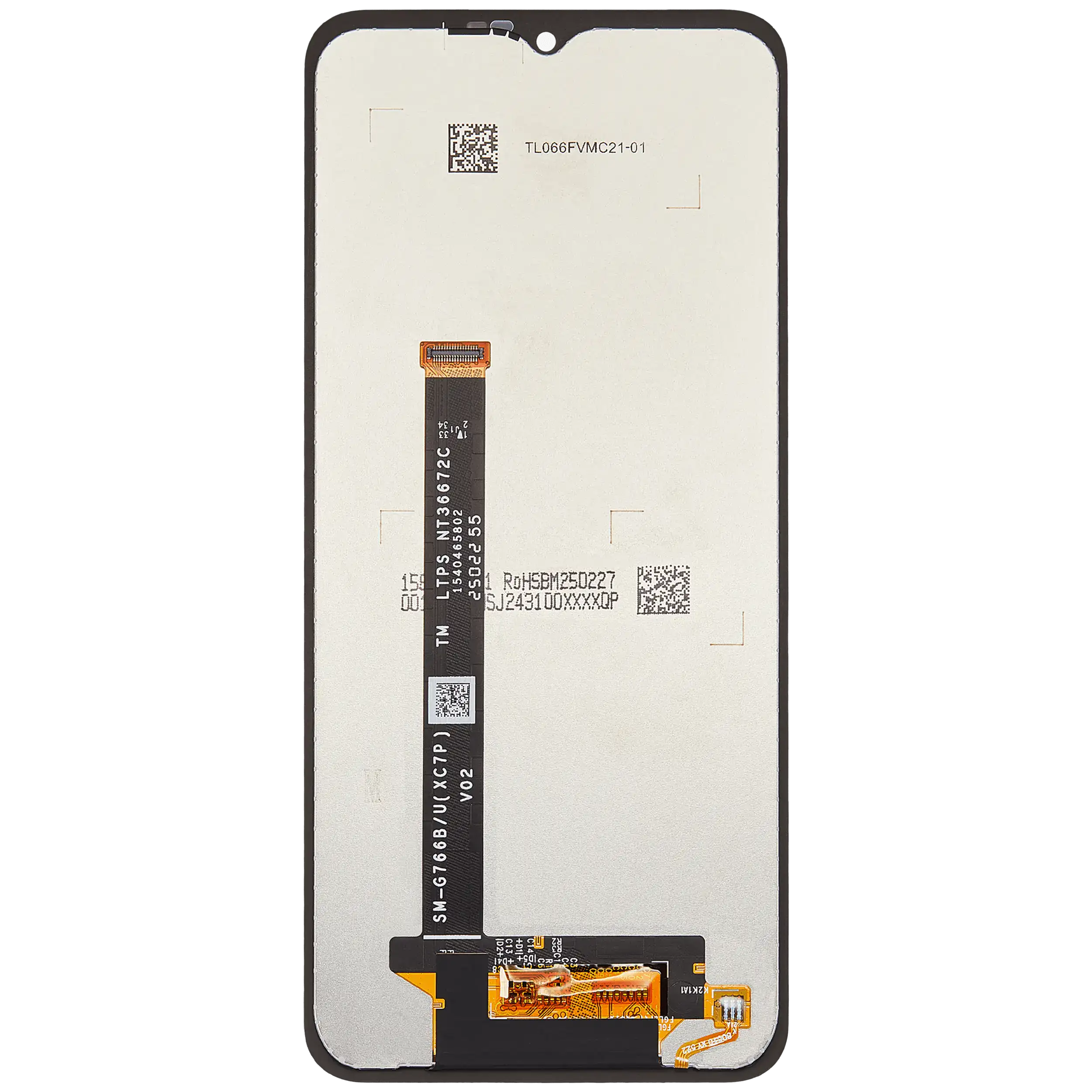 LCD Display ohne Rahmen für Samsung Galaxy XCover7 Pro 5G (G766B / G766U) (professionell aufgearbeitet) – Bild 4