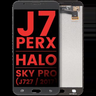 LCD Display ohne Rahmen für Samsung Galaxy J7 Perx / Halo / Sky Pro (J727 / 2017) (Aftermarket Plus) (Silver / Gray)
