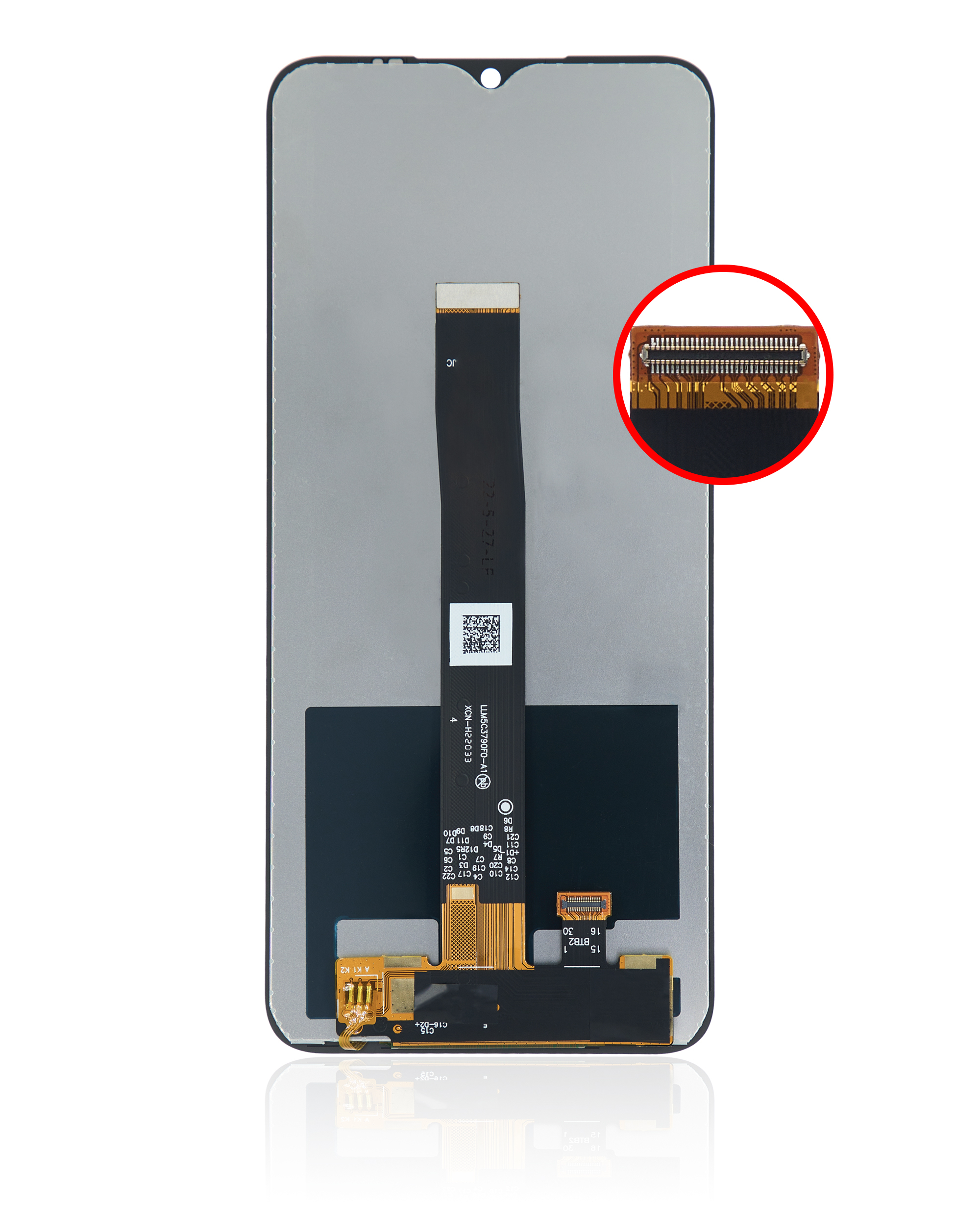 LCD Display ohne Rahmen für Xiaomi Redmi 9C / 9A / 9AT / POCO C31 / 10A (professionell aufgearbeitet) – Bild 4