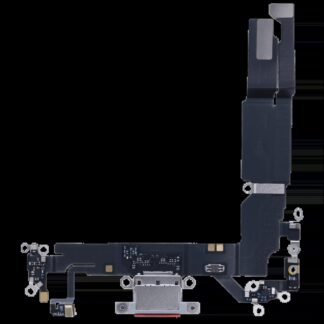 Ladebuchse Flexkabel mit Platine für iPhone 16 (EU / UK / CA) (Original) (White (Weiß))