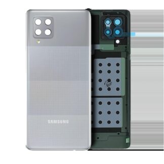 Rückdeckelglas mit Kameraglas für Samsung Galaxy A42 5G (A426 / 2020) (Service Pack) (Prism Dot Gray)