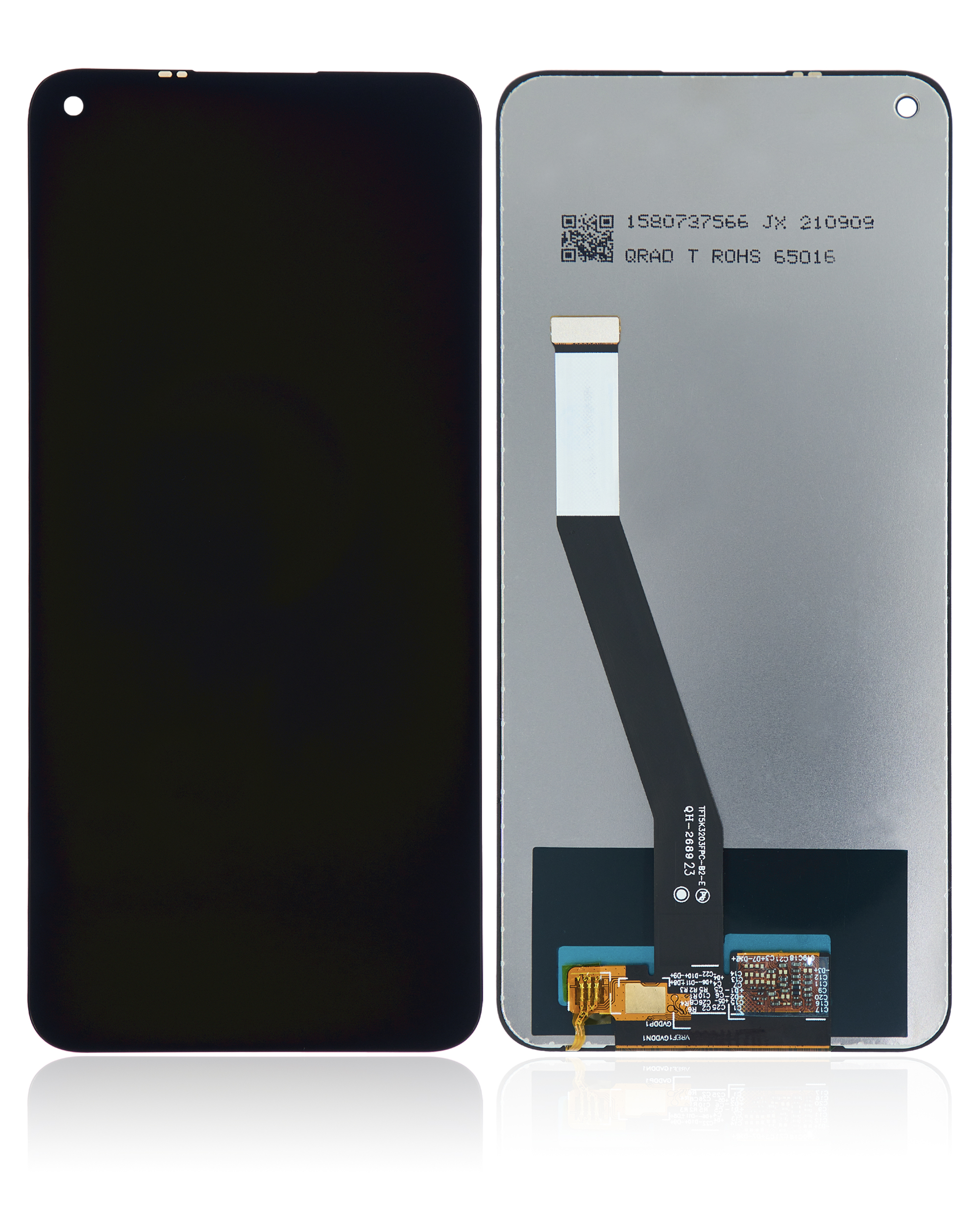 LCD Display ohne Rahmen für Xiaomi Redmi Note 9 / Redmi 10x 4G (professionell aufgearbeitet) – Bild 2