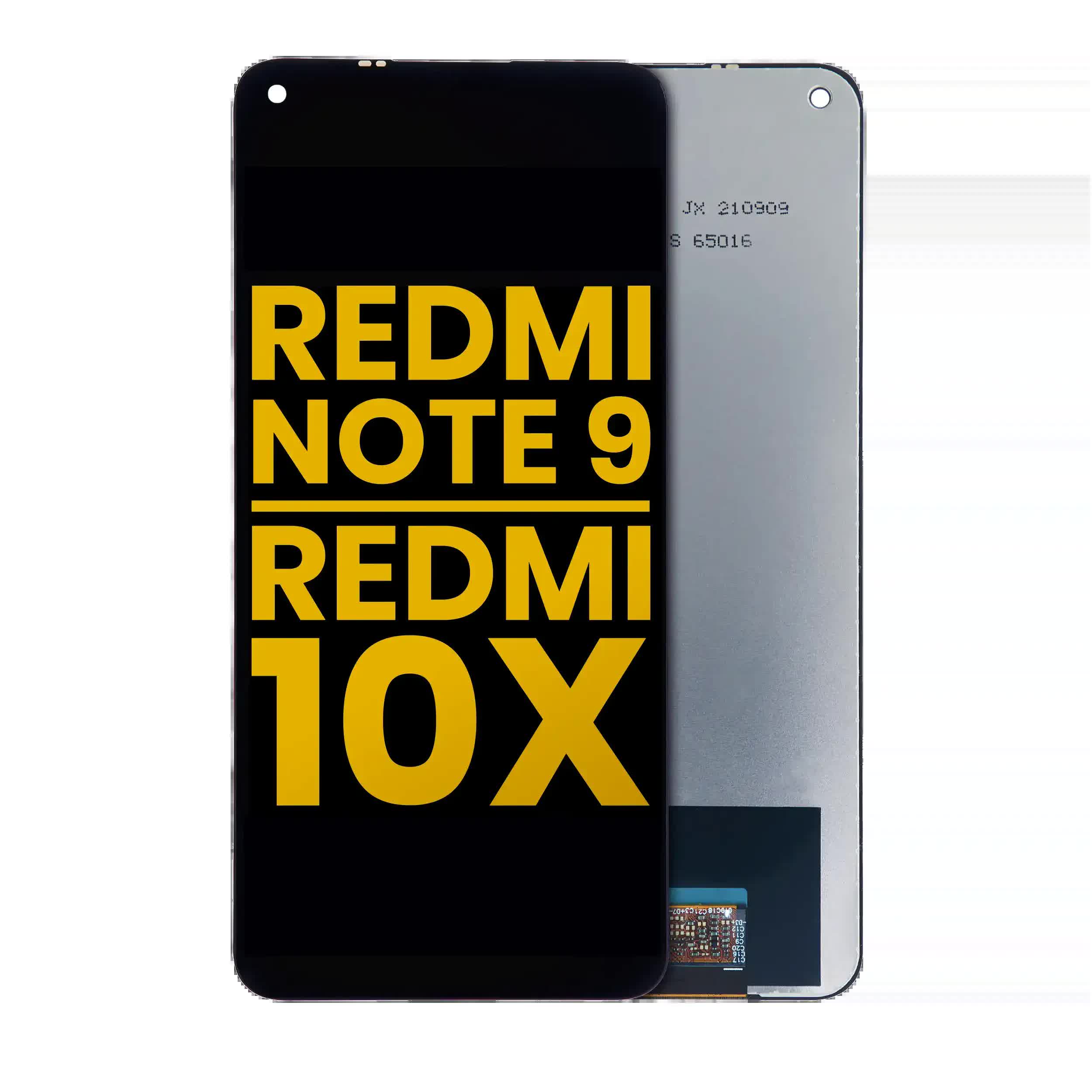 LCD Display ohne Rahmen für Xiaomi Redmi Note 9 / Redmi 10x 4G (professionell aufgearbeitet)