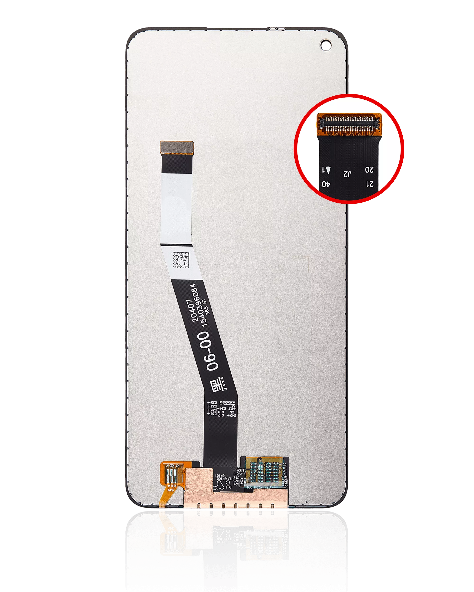 LCD Display ohne Rahmen für Xiaomi Redmi Note 9 / Redmi 10x 4G (Aftermarket Plus) – Bild 4