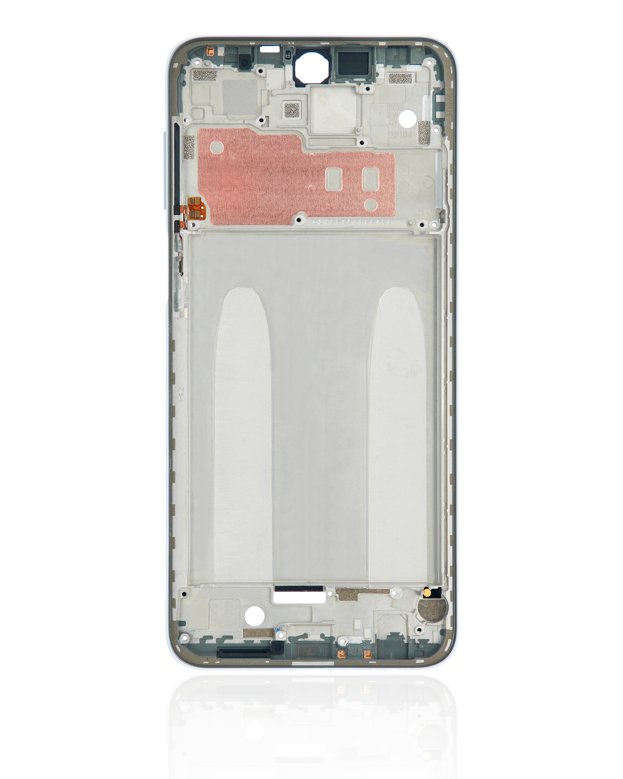Mittelrahmen für Xiaomi Redmi Note 9 Pro (Glacier White) – Bild 4