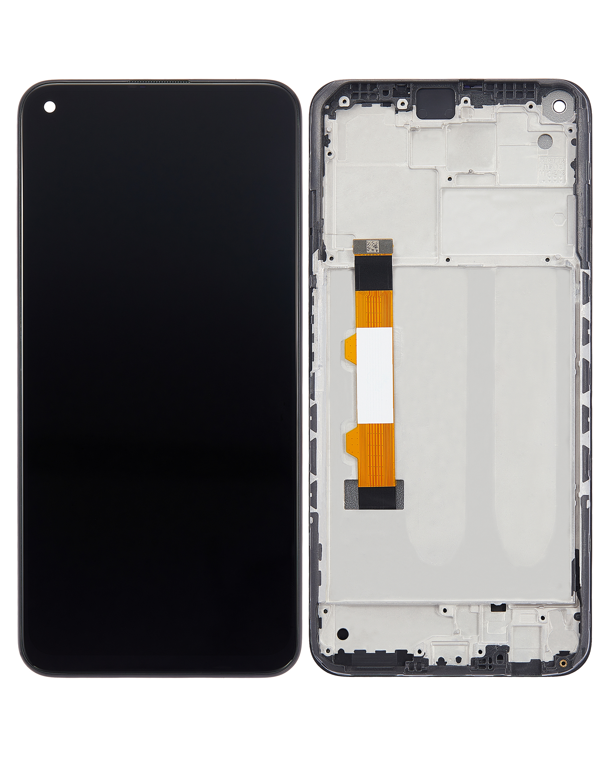LCD Display mit Rahmen für Xiaomi Redmi Note 9 5G / Note 9T (professionell aufgearbeitet) – Bild 2