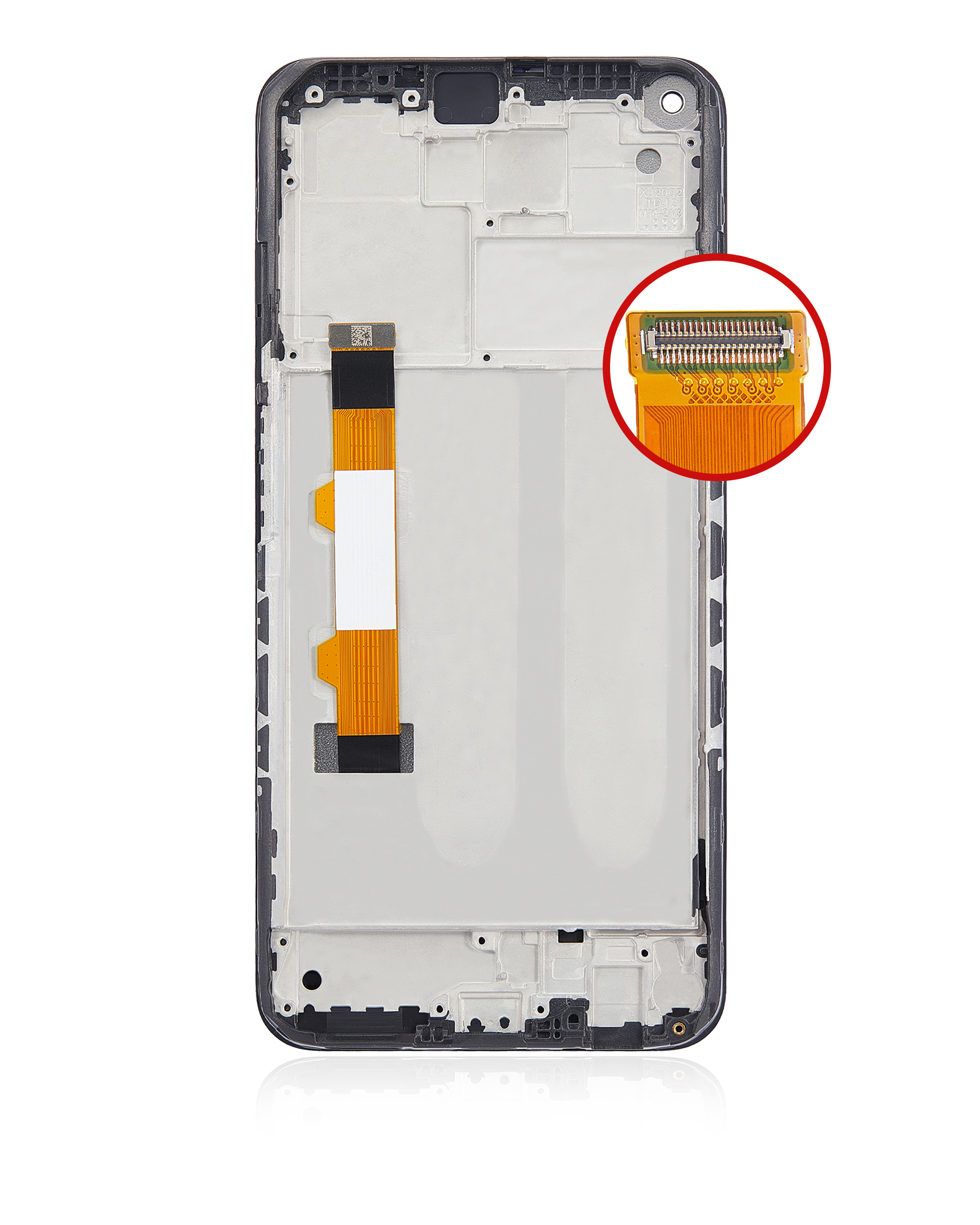 LCD Display mit Rahmen für Xiaomi Redmi Note 9 5G / Note 9T (professionell aufgearbeitet) – Bild 4