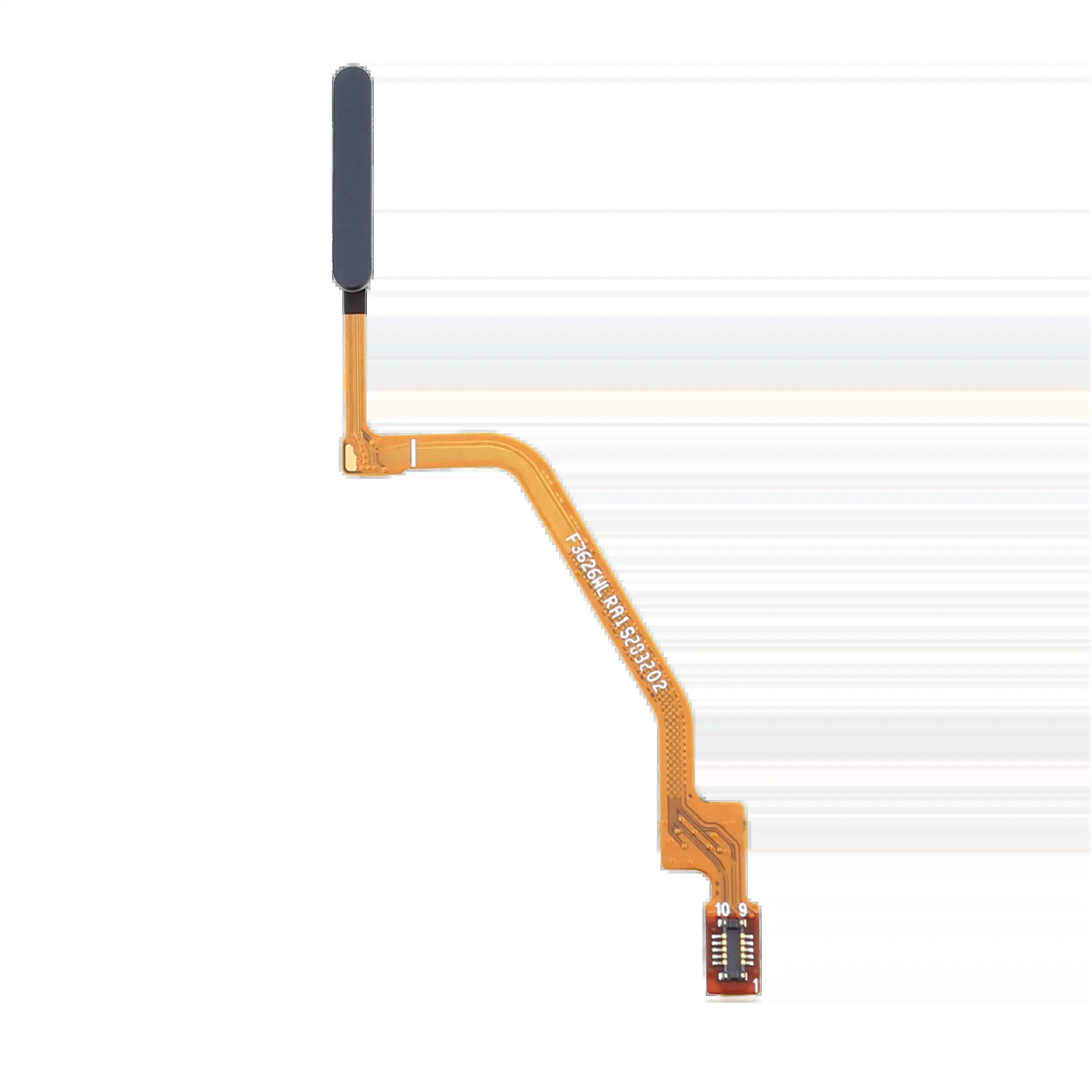 Fingerabdrucksensor mit Flexkabel für Xiaomi Redmi Note 9S (Interstellar Gray)