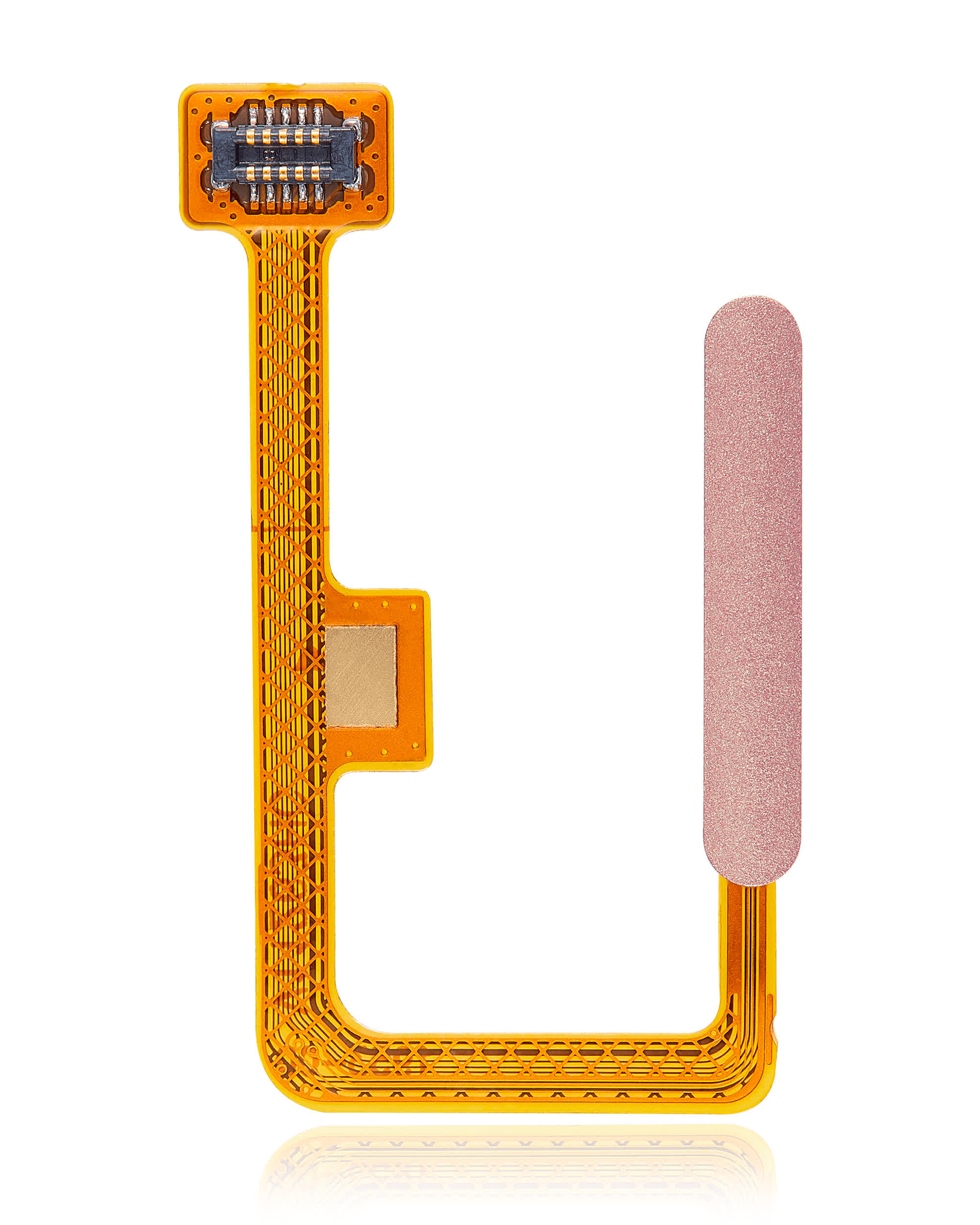 Fingerabdrucksensor mit Flexkabel für Xiaomi Mi 11 Lite (Peach Pink (Rosa))