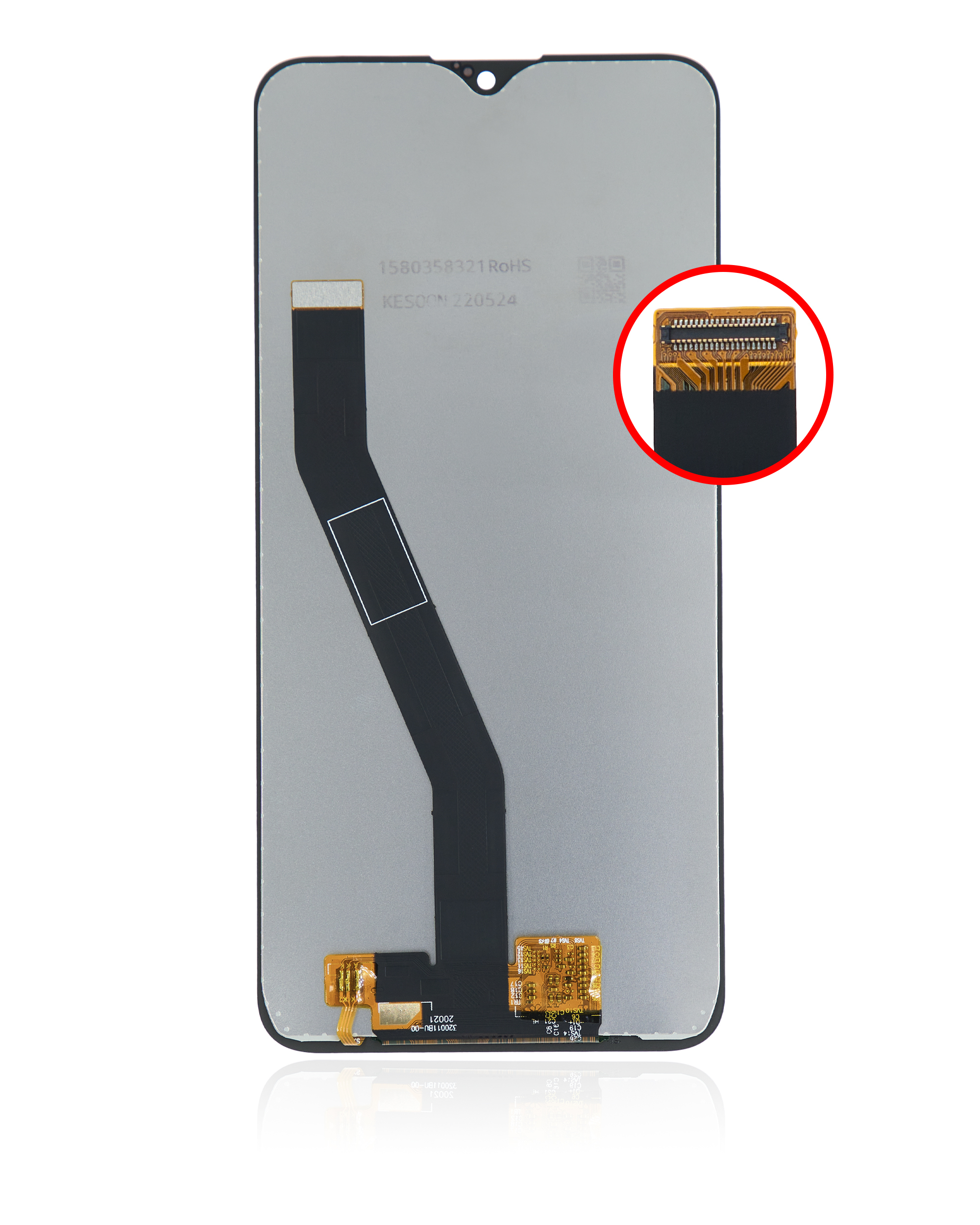LCD Display ohne Rahmen für Xiaomi Redmi 8 / 8A (professionell aufgearbeitet) – Bild 4
