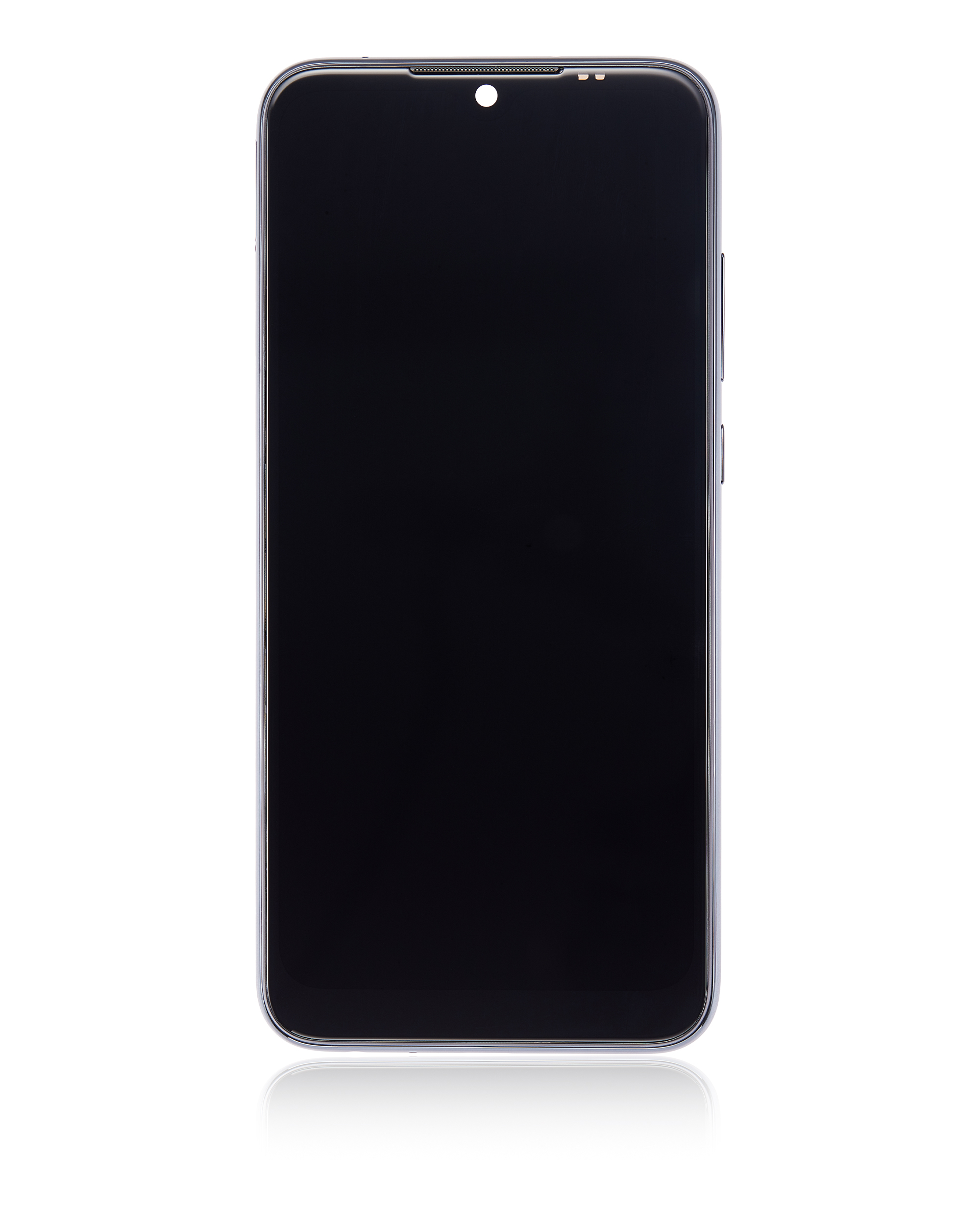 LCD Display mit Rahmen für Xiaomi Redmi Note 8T (Aftermarket Plus) (Moonshadow Gray) – Bild 4